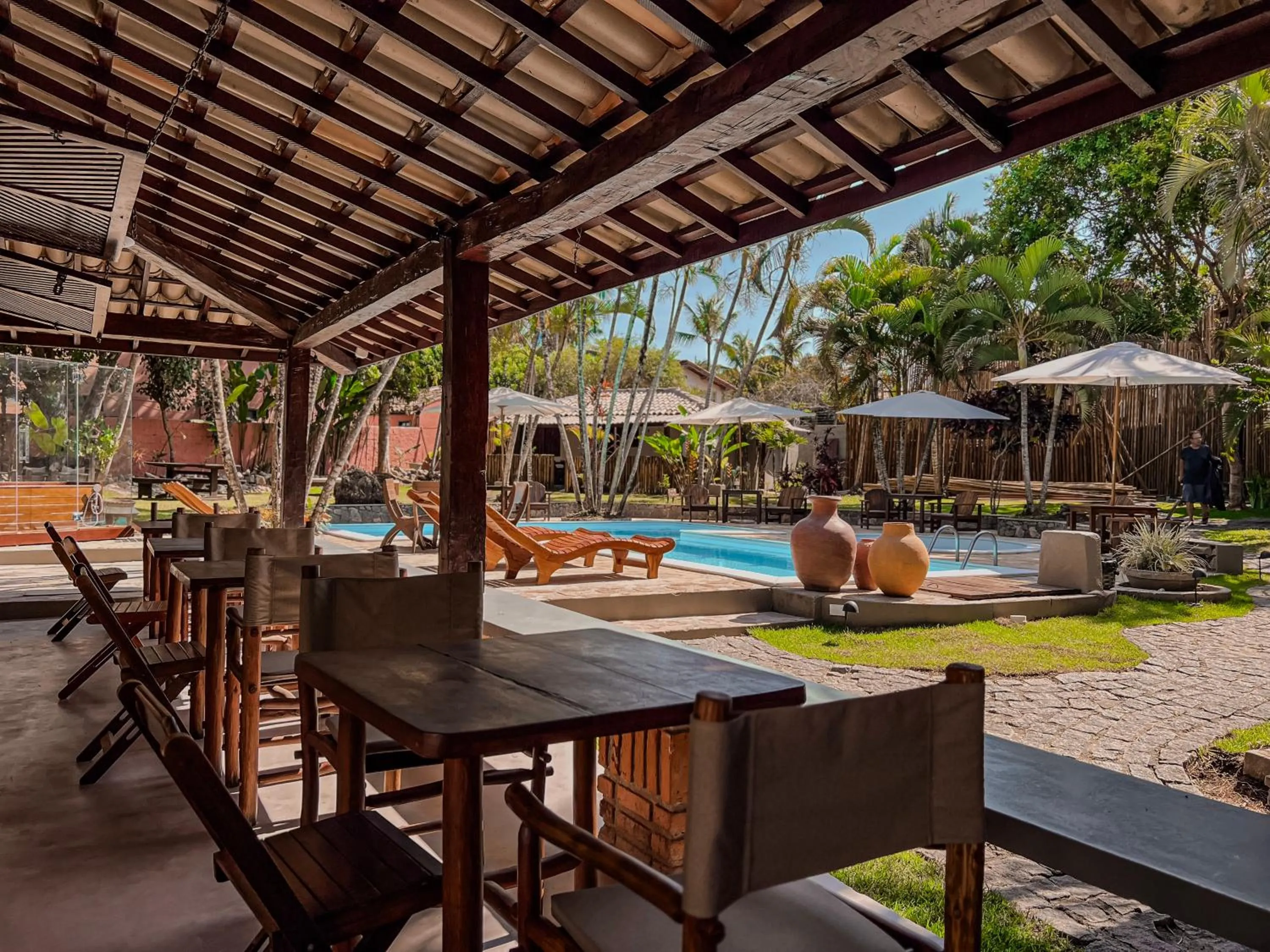 Balcony/Terrace in Pousada Arraial Candeia