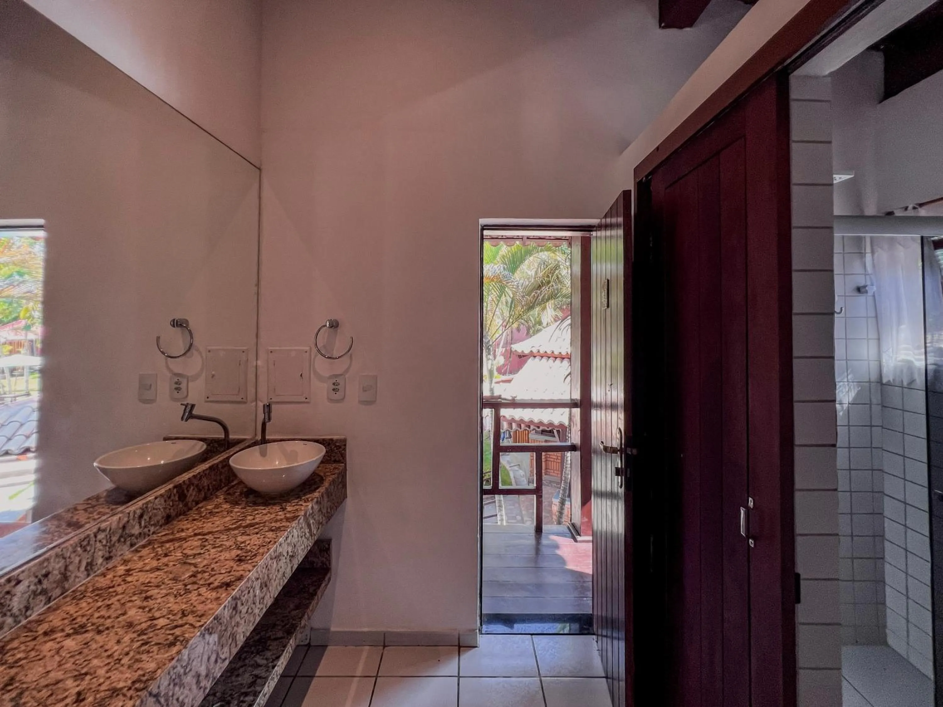 Bed in Pousada Arraial Candeia