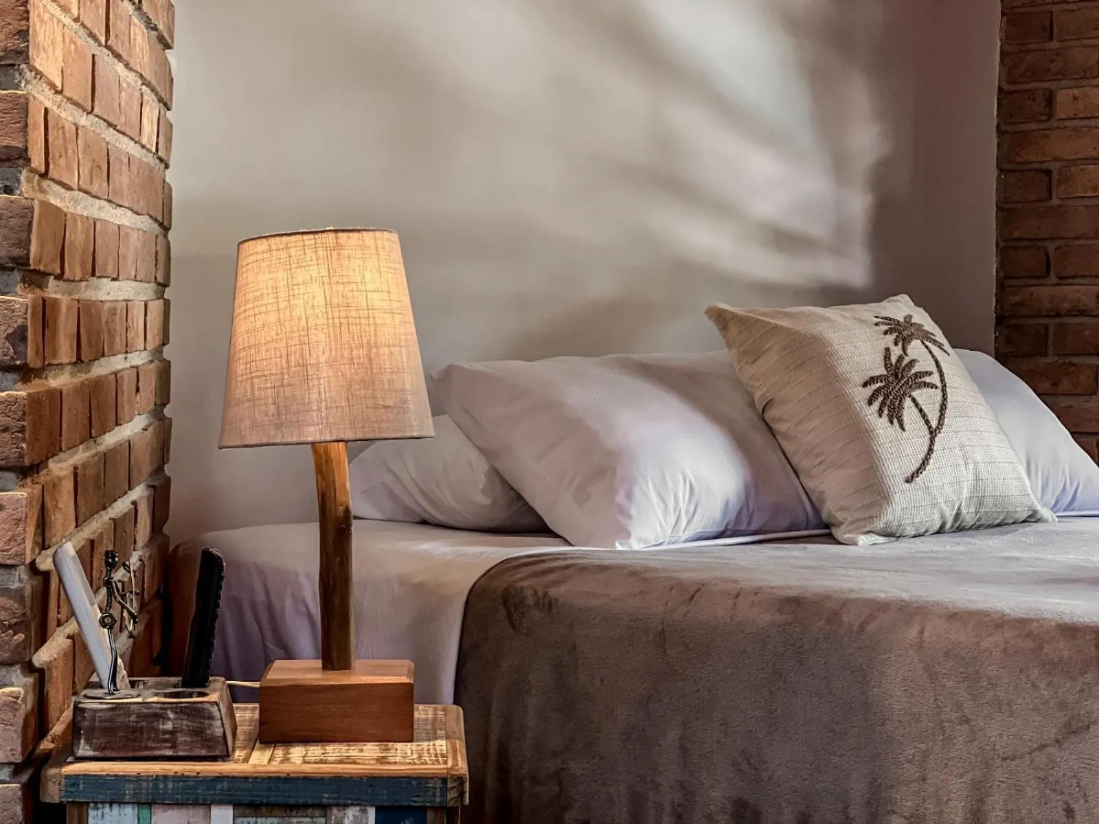 Bed in Pousada Arraial Candeia