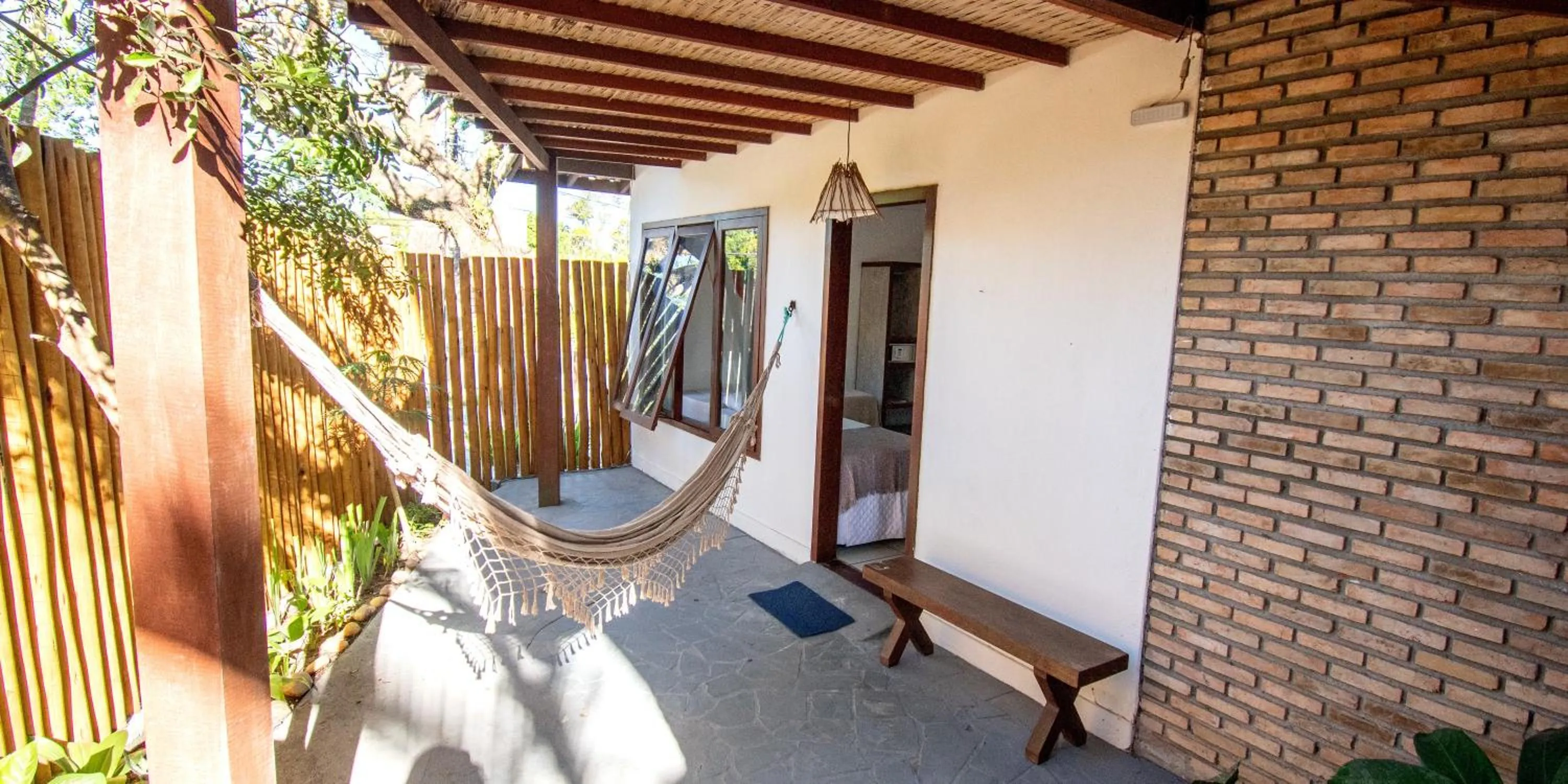 Patio in Pousada Arraial Candeia