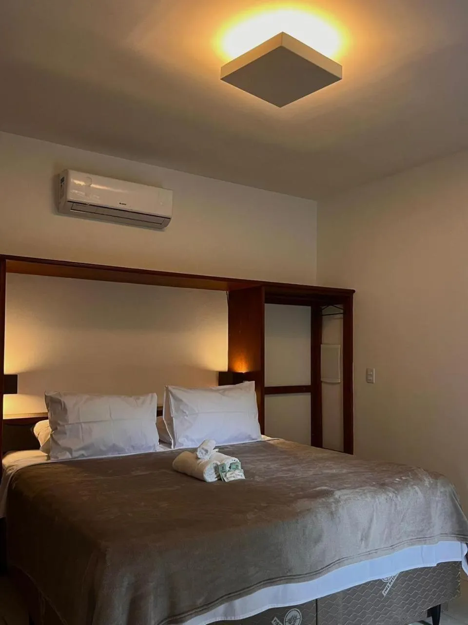 Bed in Pousada Arraial Candeia