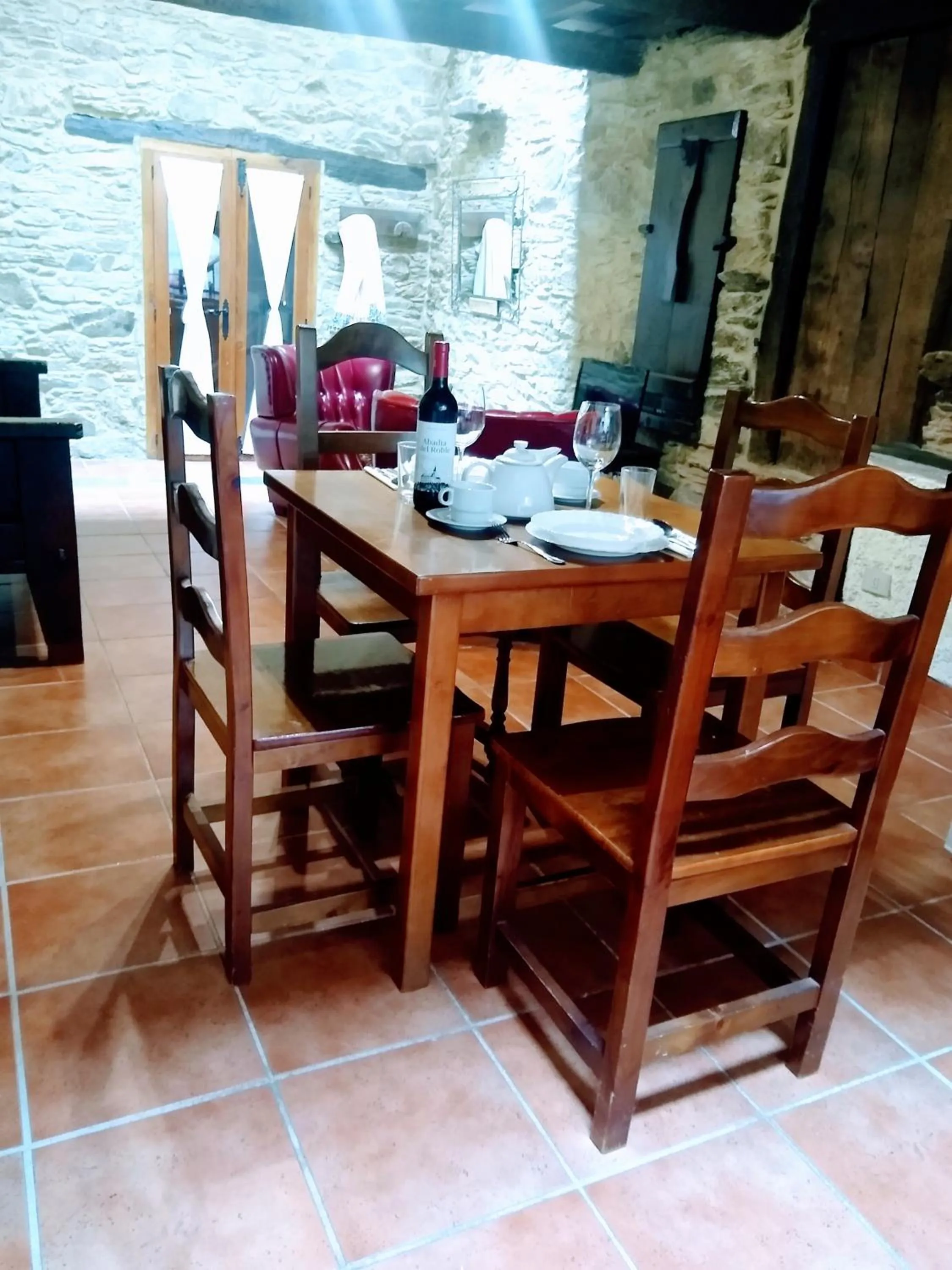 Kitchen or kitchenette in Casa Pacios by M de Santiago