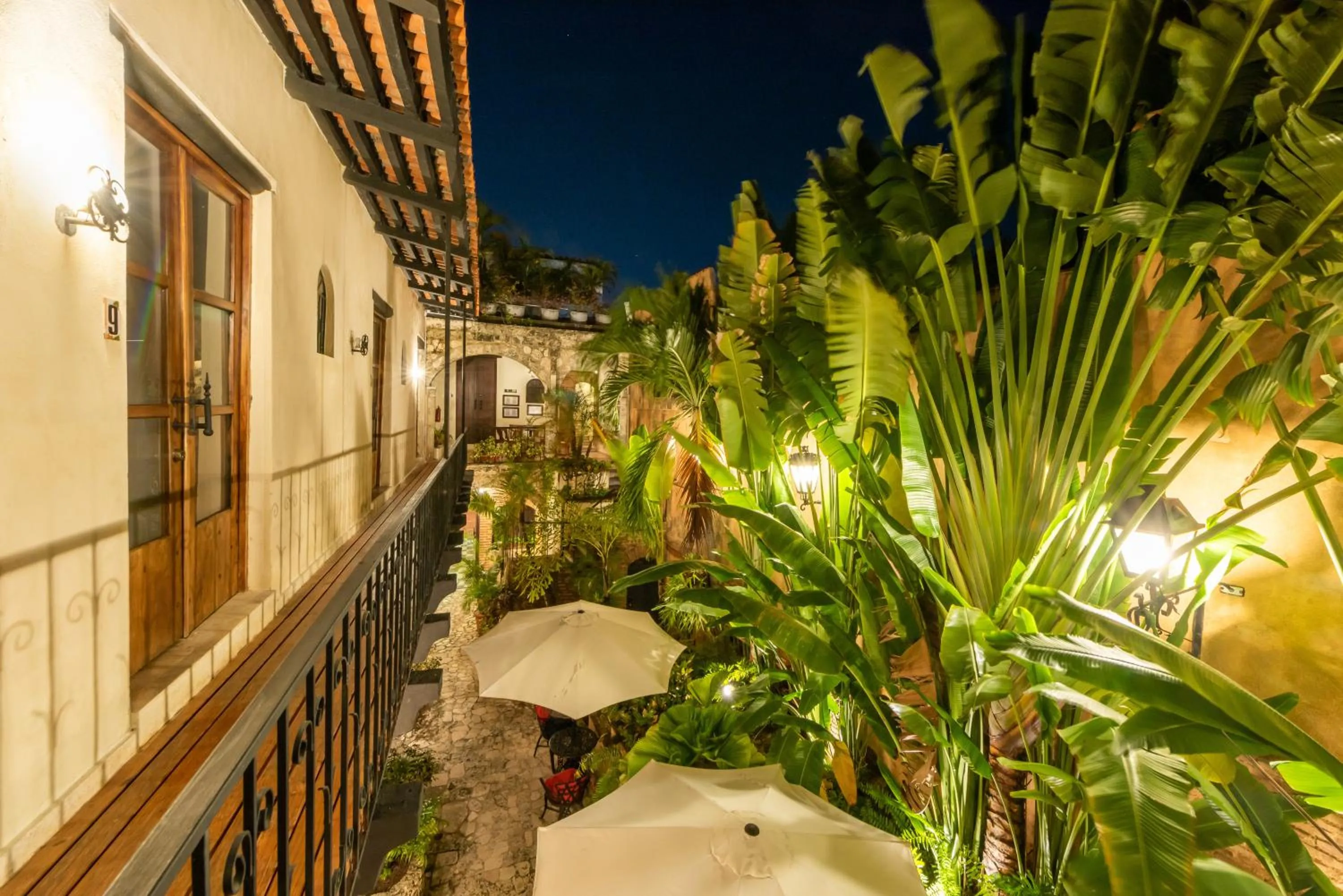 Patio in El Beaterio Casa Museo