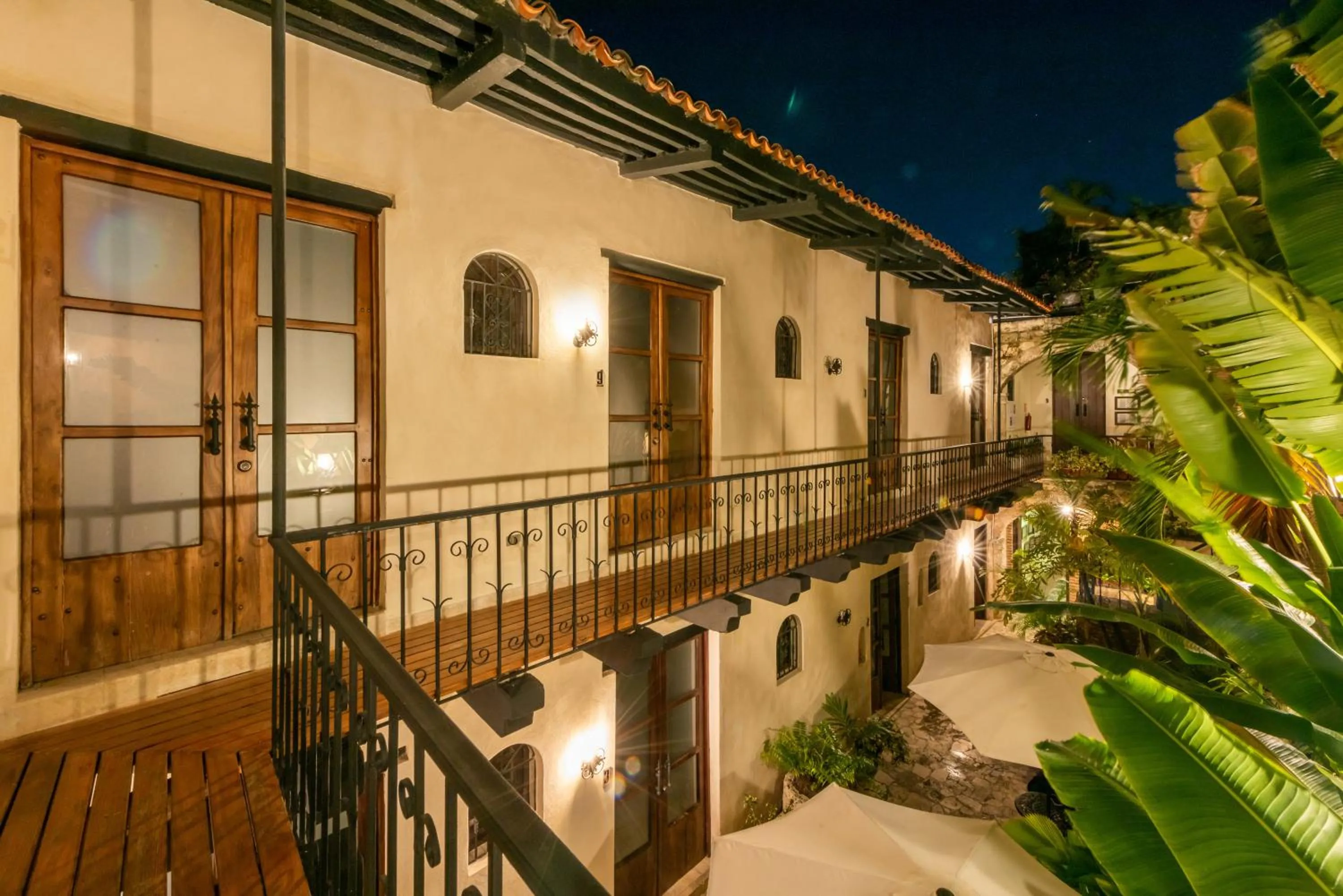 Patio in El Beaterio Casa Museo