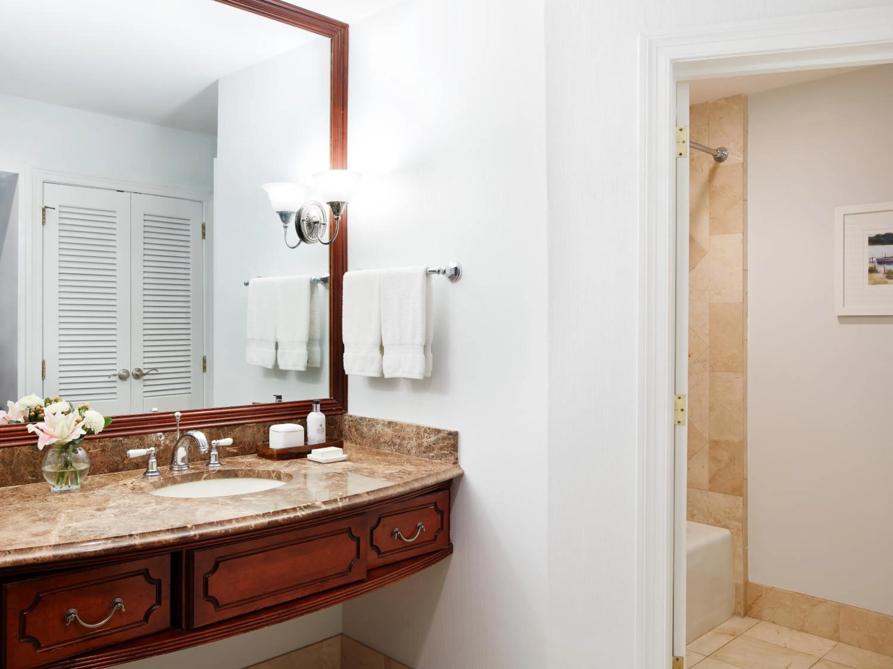 Bathroom in The Tides Inn
