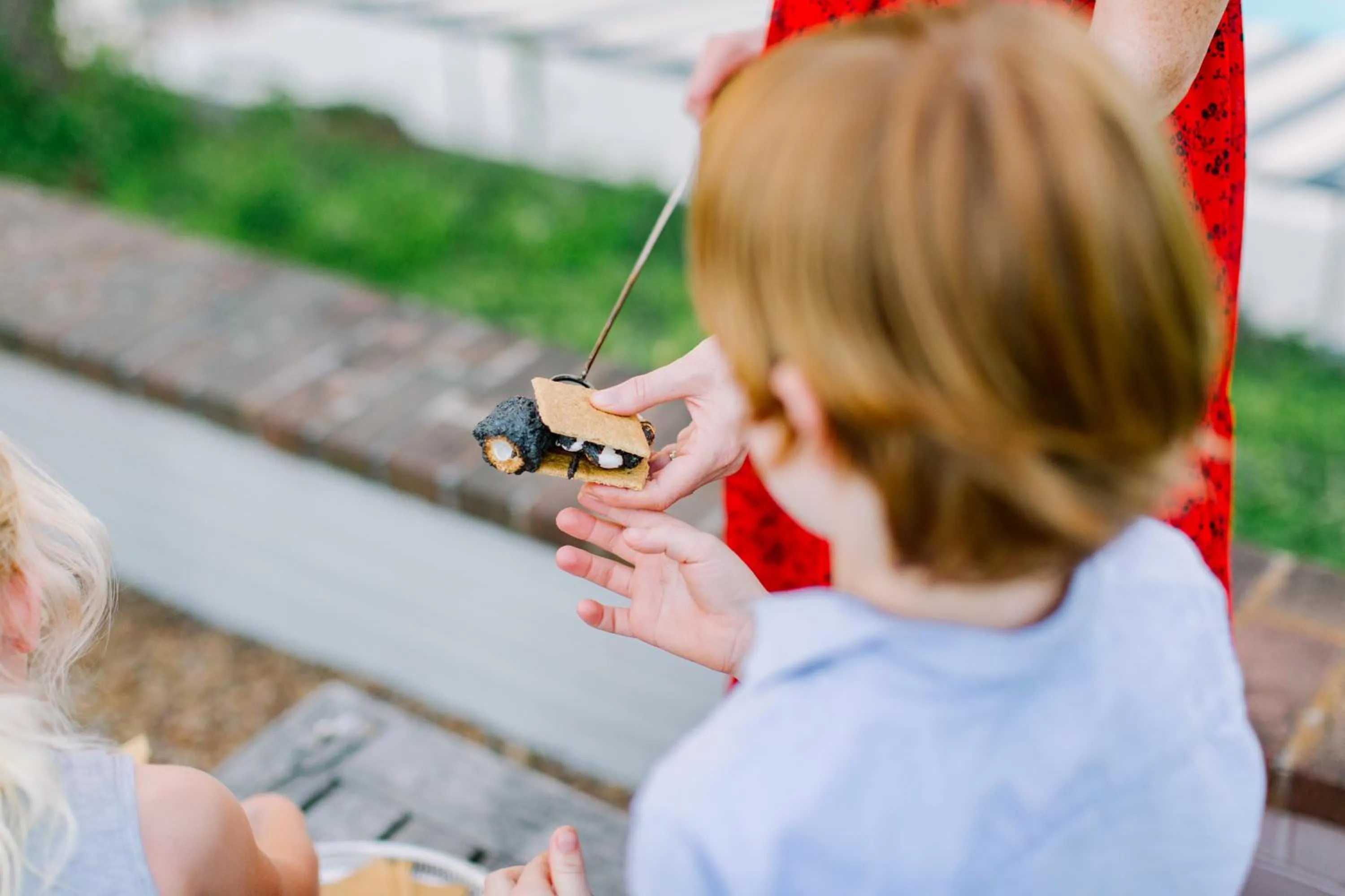 children in The Tides Inn