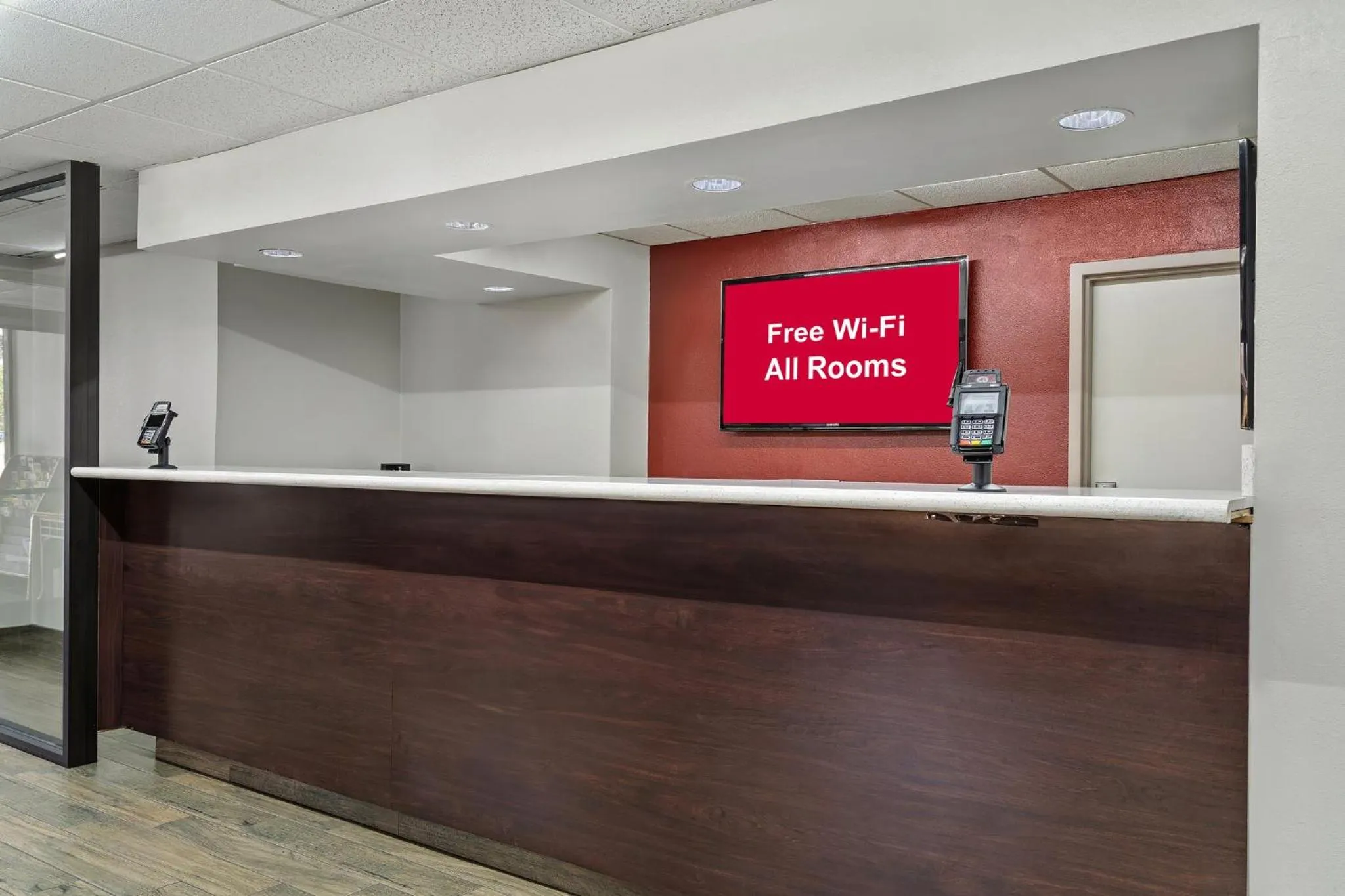 Lobby or reception in Red Roof Inn Wilmington NC