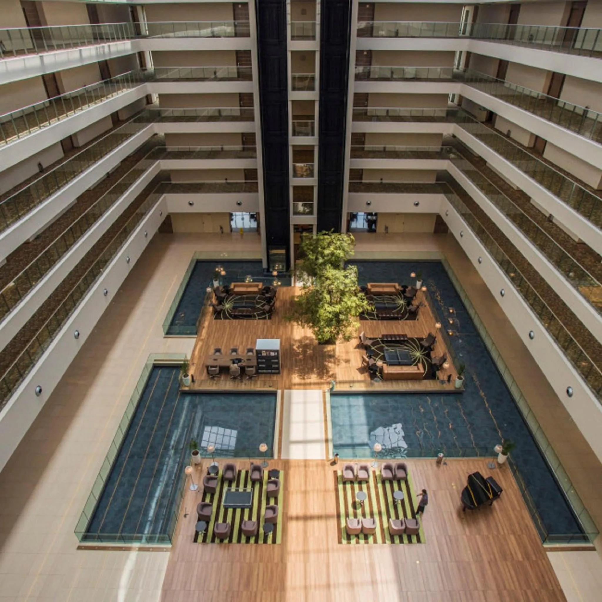 Lobby or reception in Gran Bourbon Hotel Asuncion