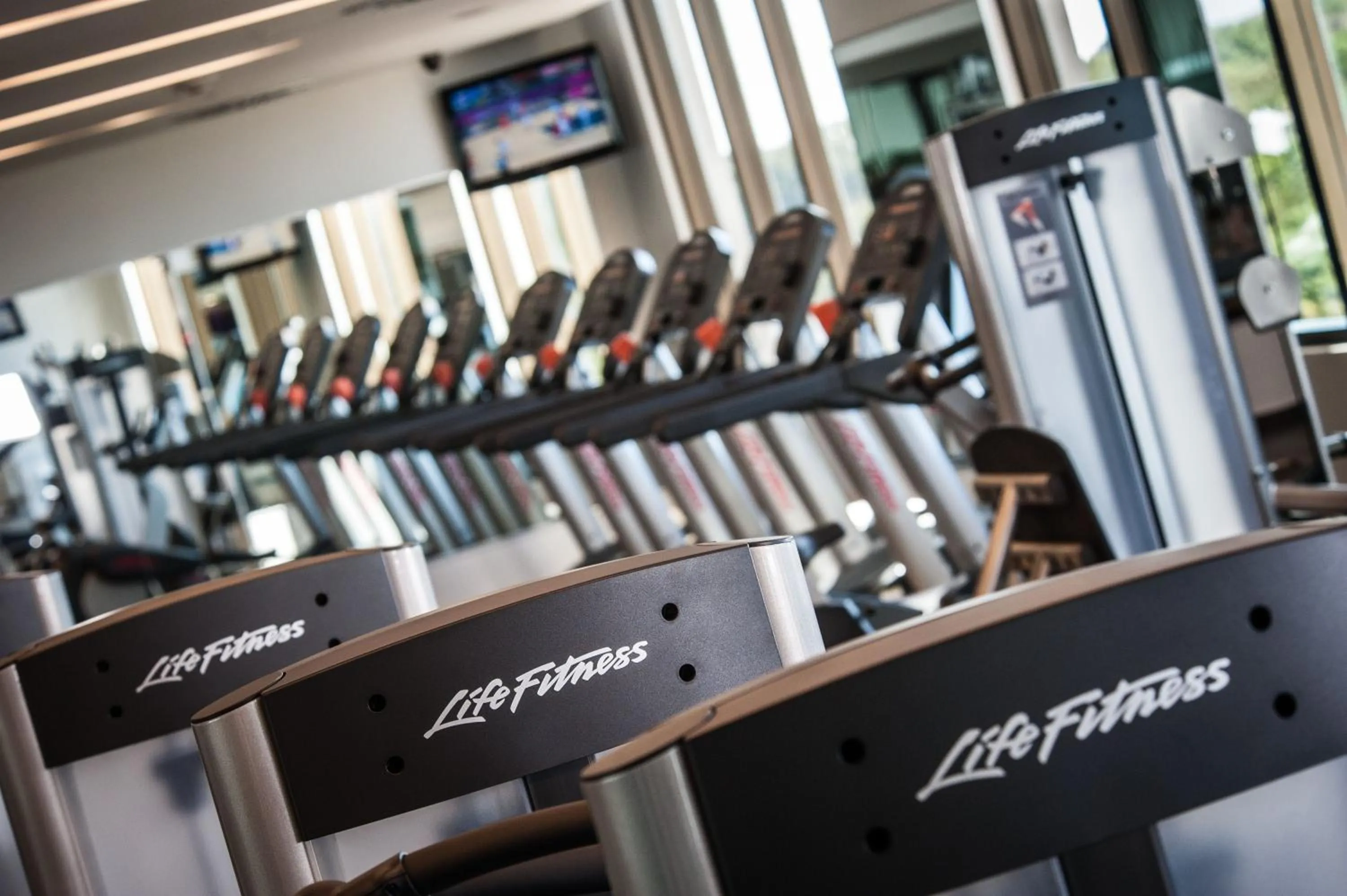 Fitness centre/facilities in Gran Bourbon Hotel Asuncion