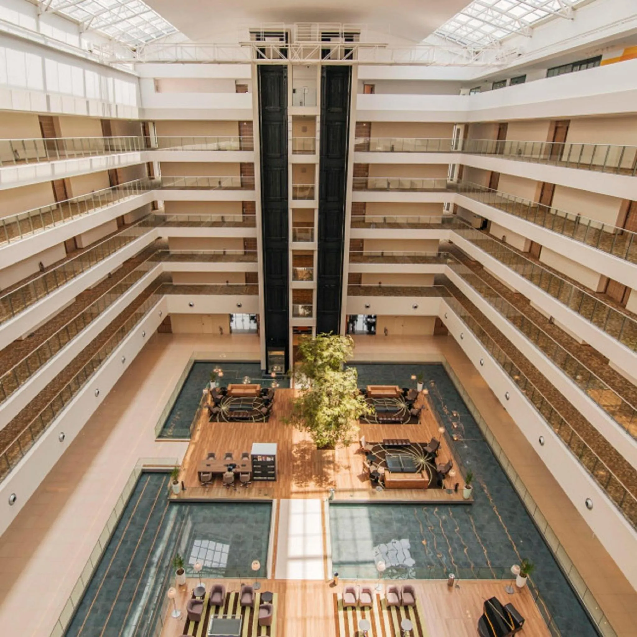 Lobby or reception in Gran Bourbon Hotel Asuncion