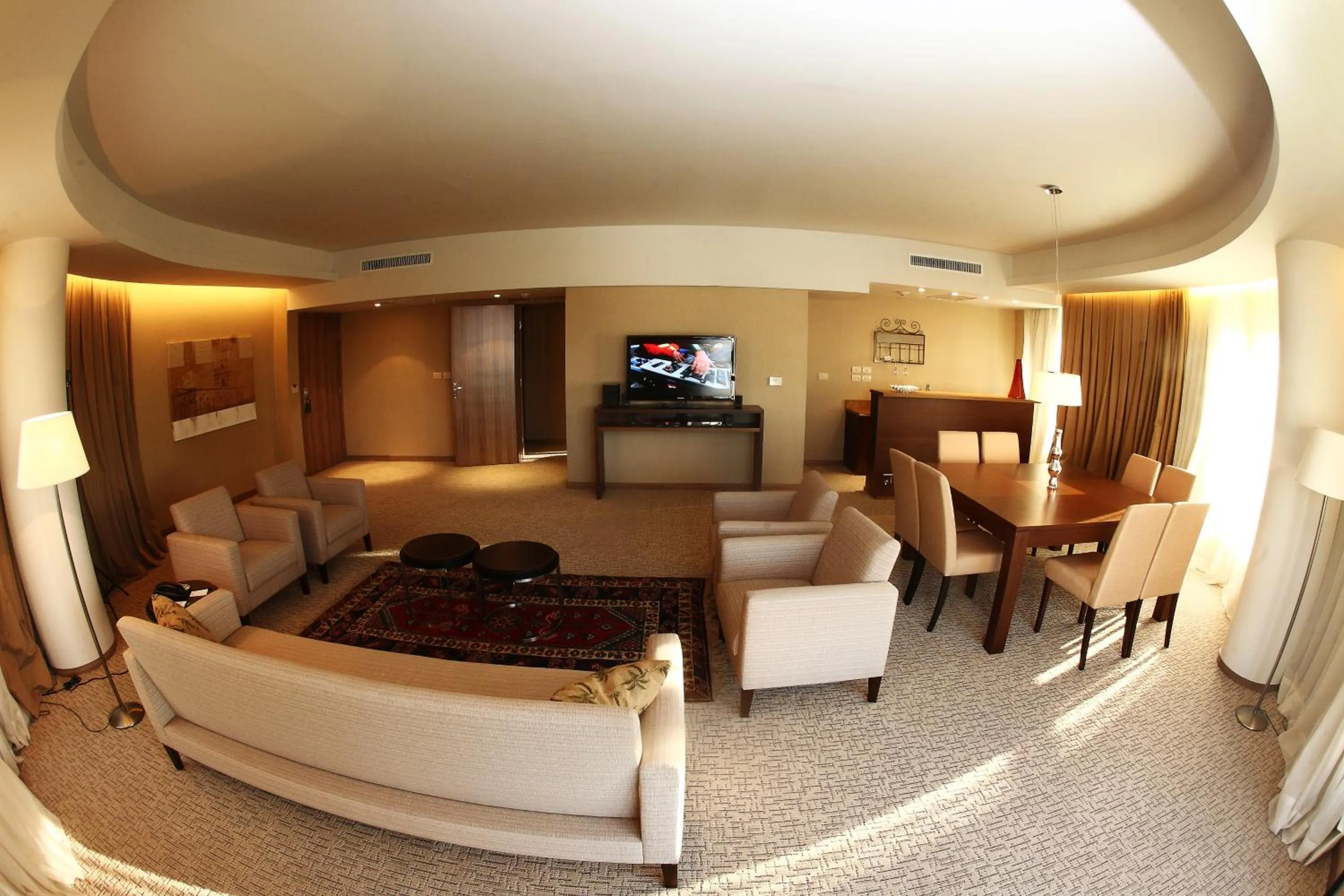 Living room in Gran Bourbon Hotel Asuncion