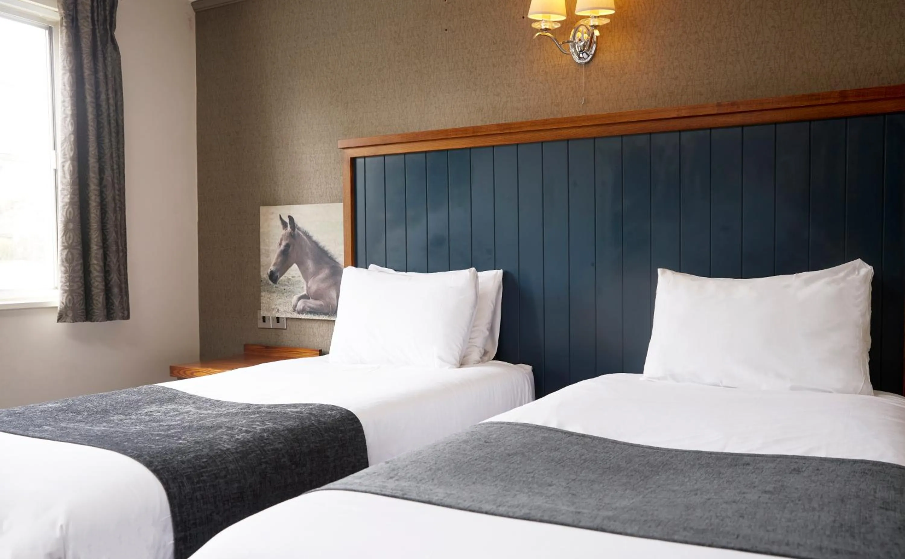 Bedroom, Bed in White Rabbit by Chef & Brewer Collection