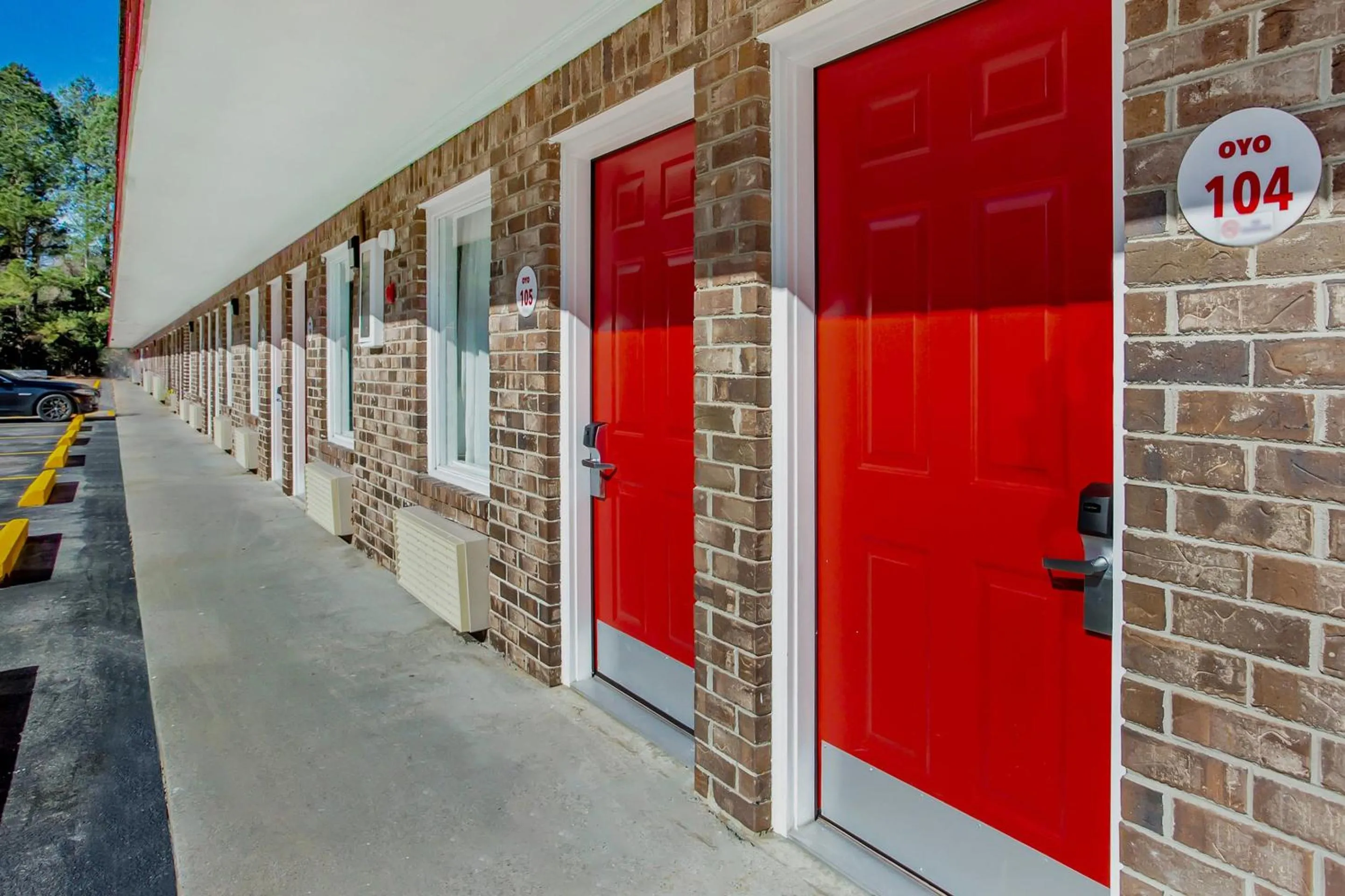 Balcony/Terrace in OYO Hotel Ridgeland East