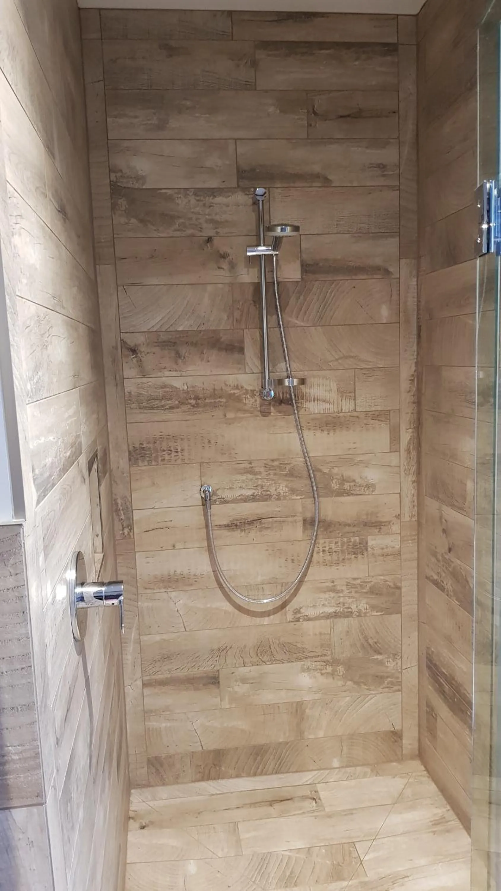 Shower in Bruntwoodlodge