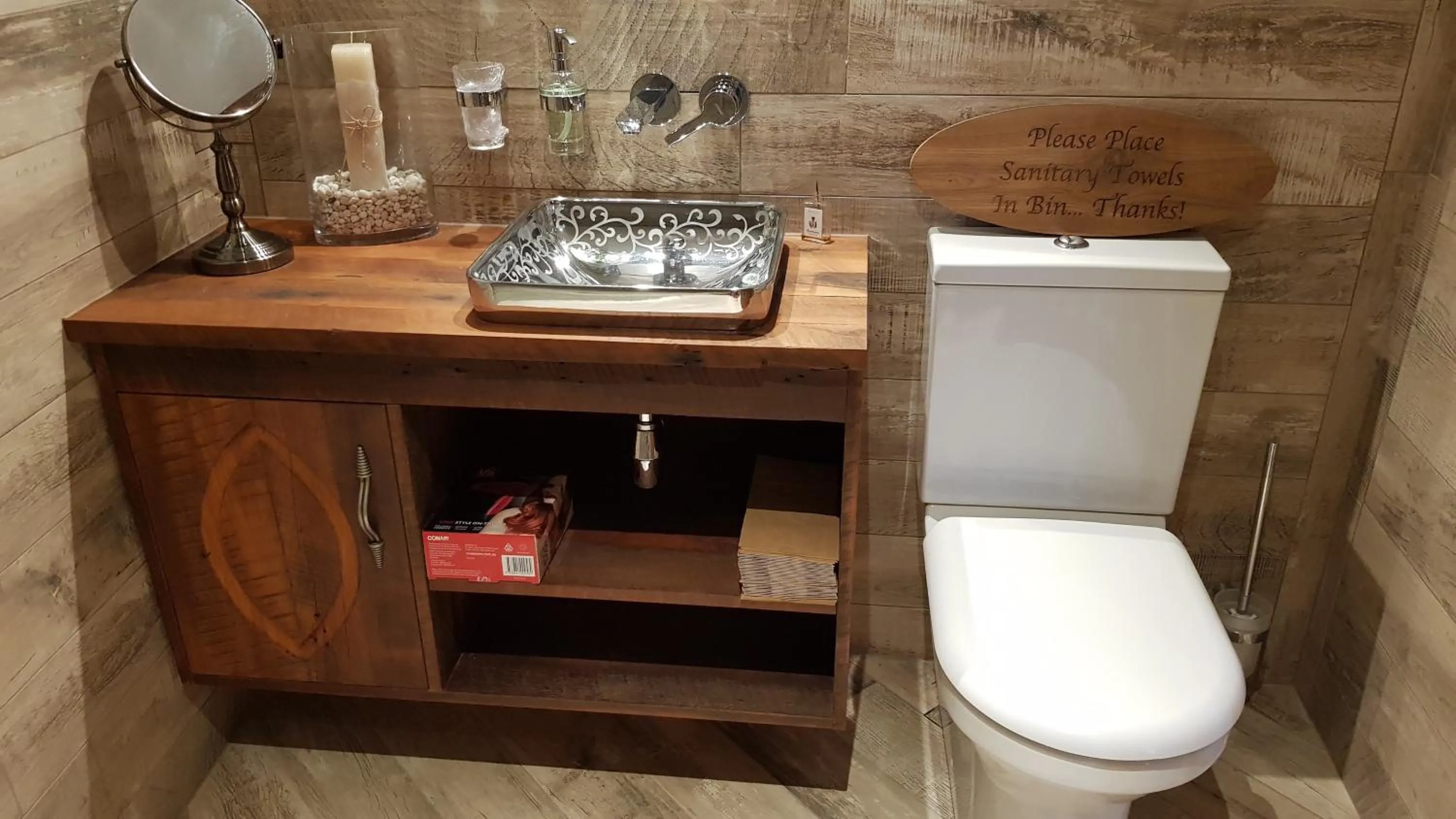 Bathroom in Bruntwoodlodge