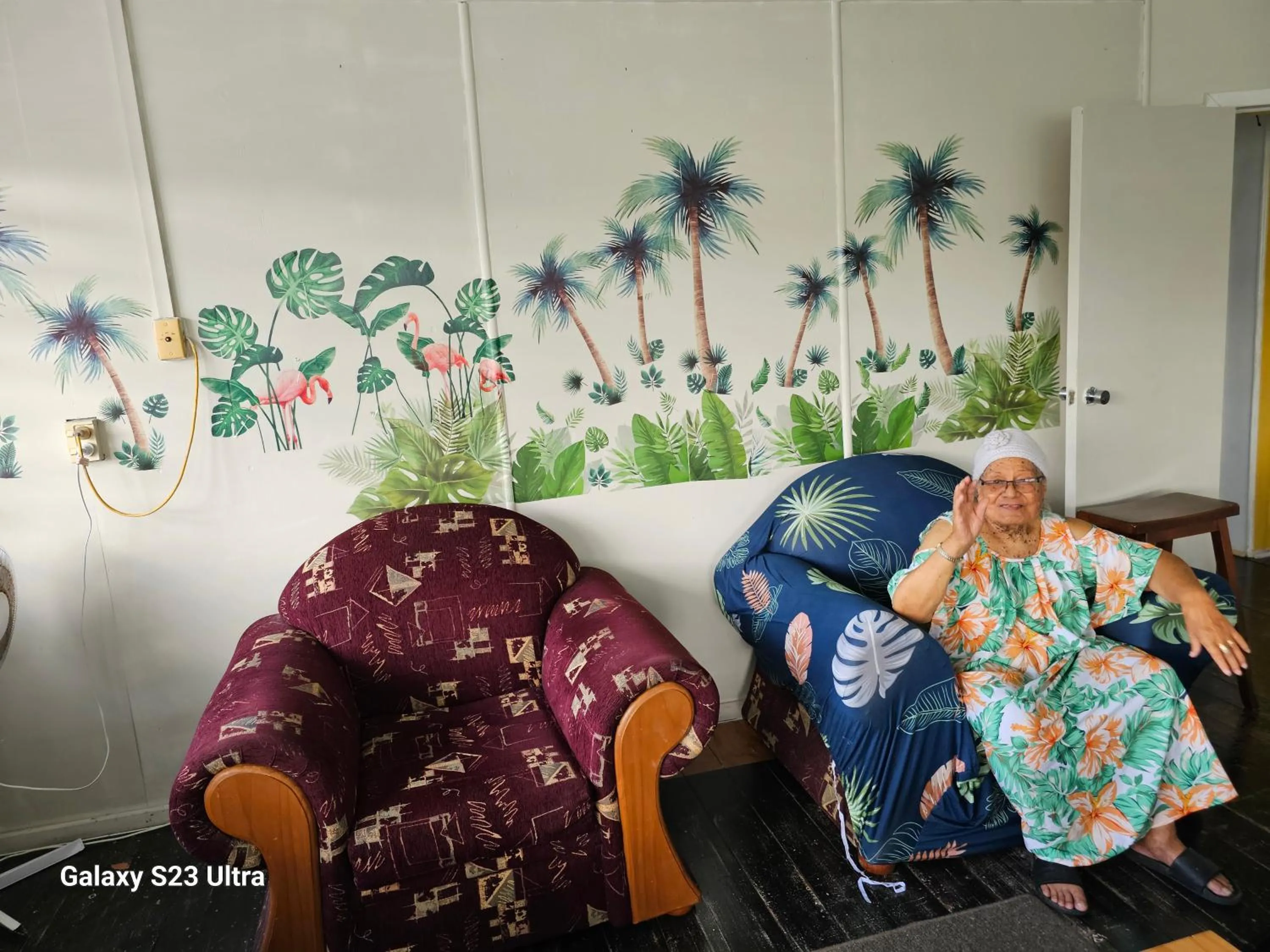 Living room in Heleni Jessop's Fatahega
