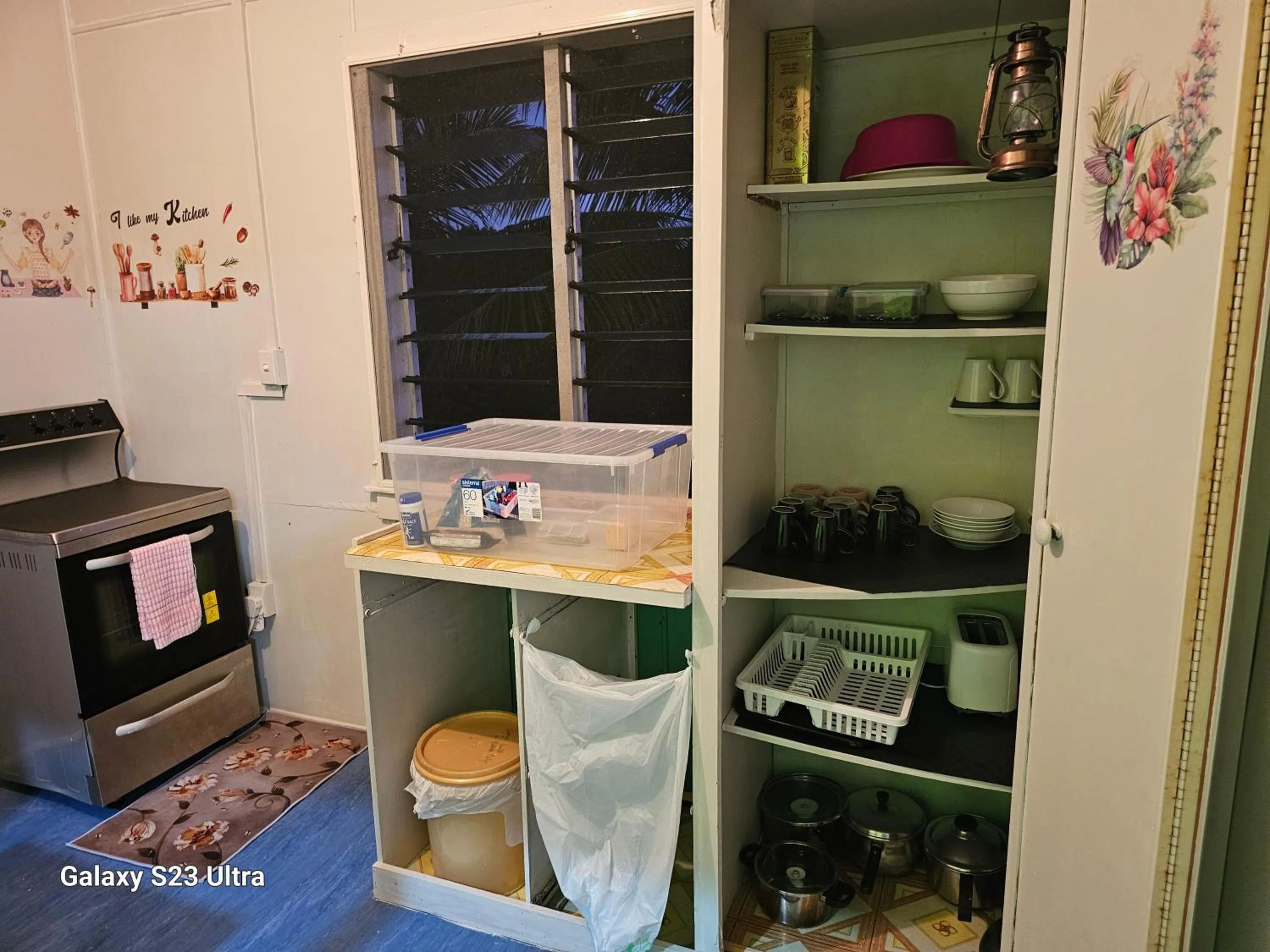 Kitchen or kitchenette in Heleni Jessop's Fatahega
