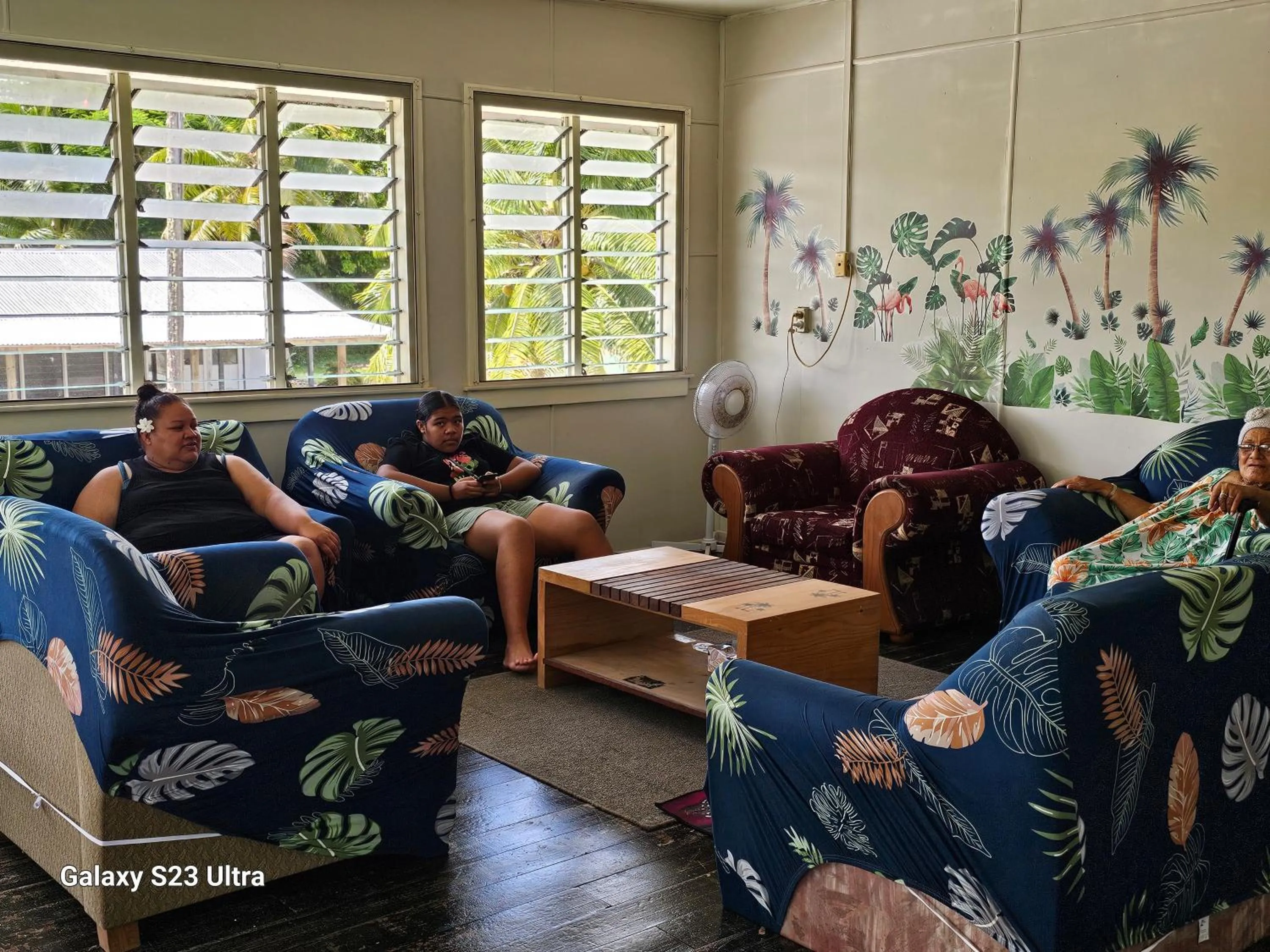 Living room in Heleni Jessop's Fatahega