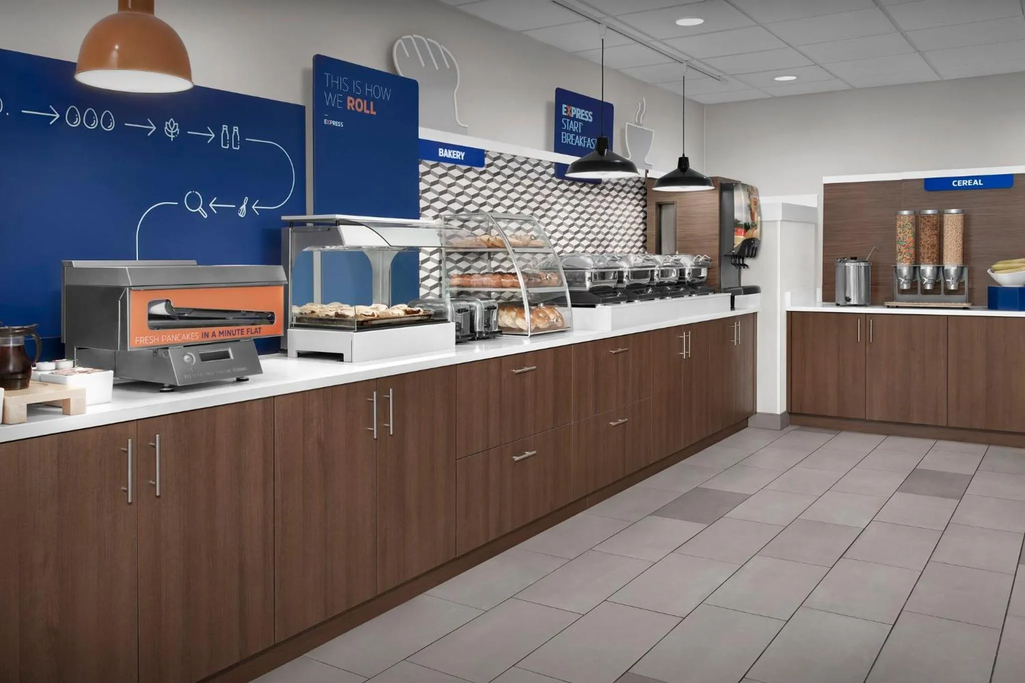 Breakfast in Holiday Inn Express Spokane Airport by IHG