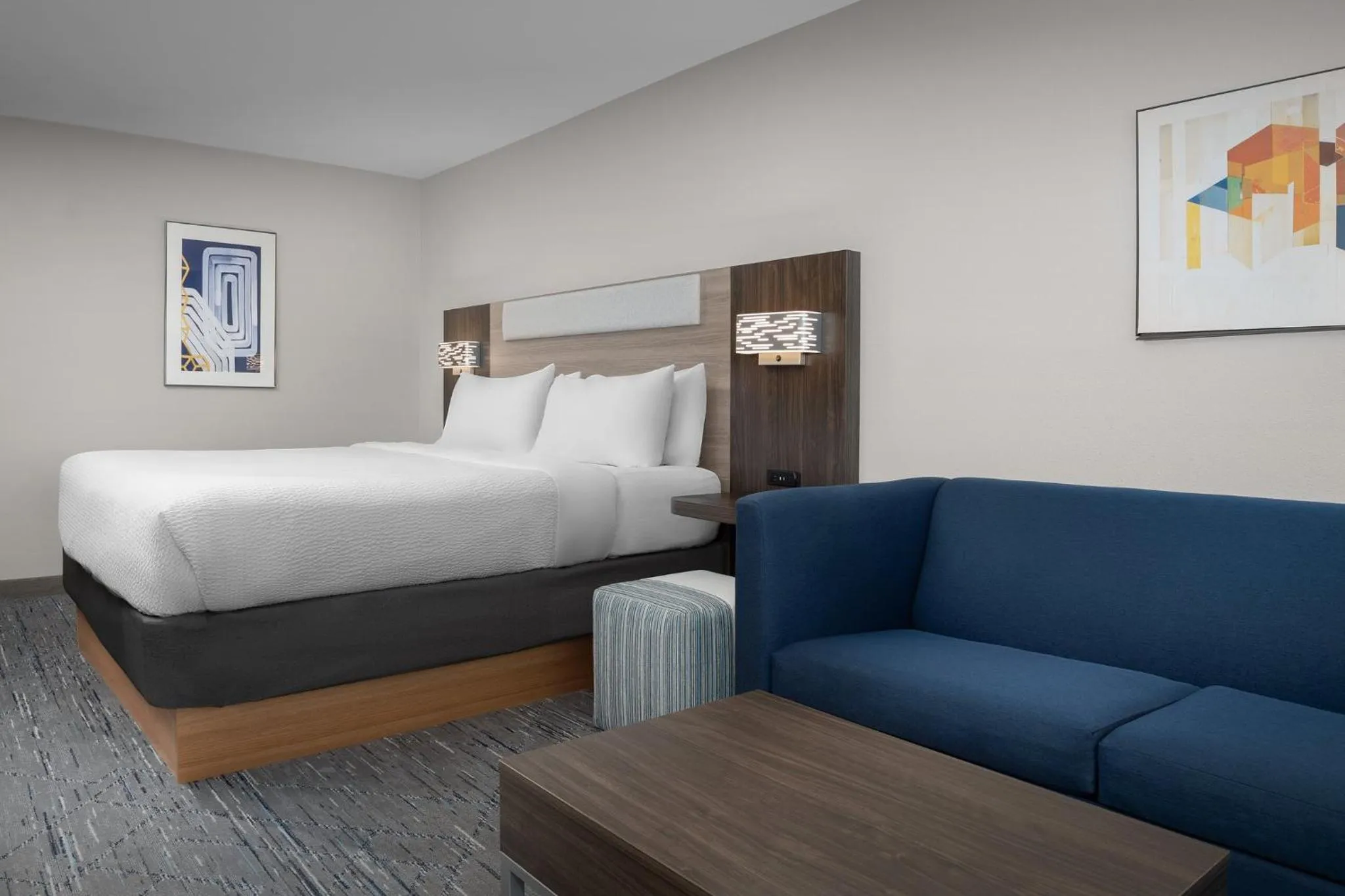 Photo of the whole room, Bed in Holiday Inn Express Spokane Airport by IHG
