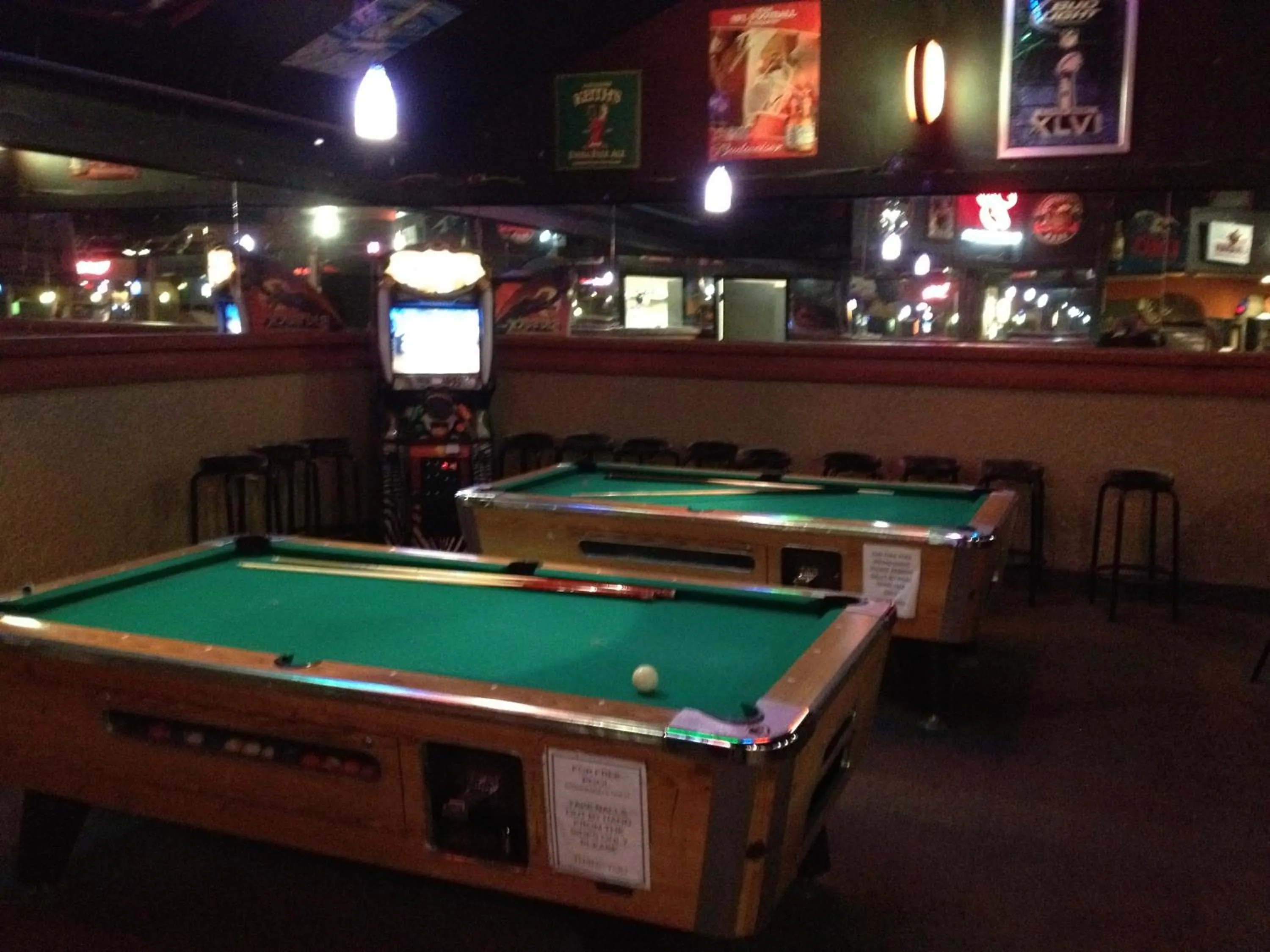 Billiard in Keystone Motor Inn