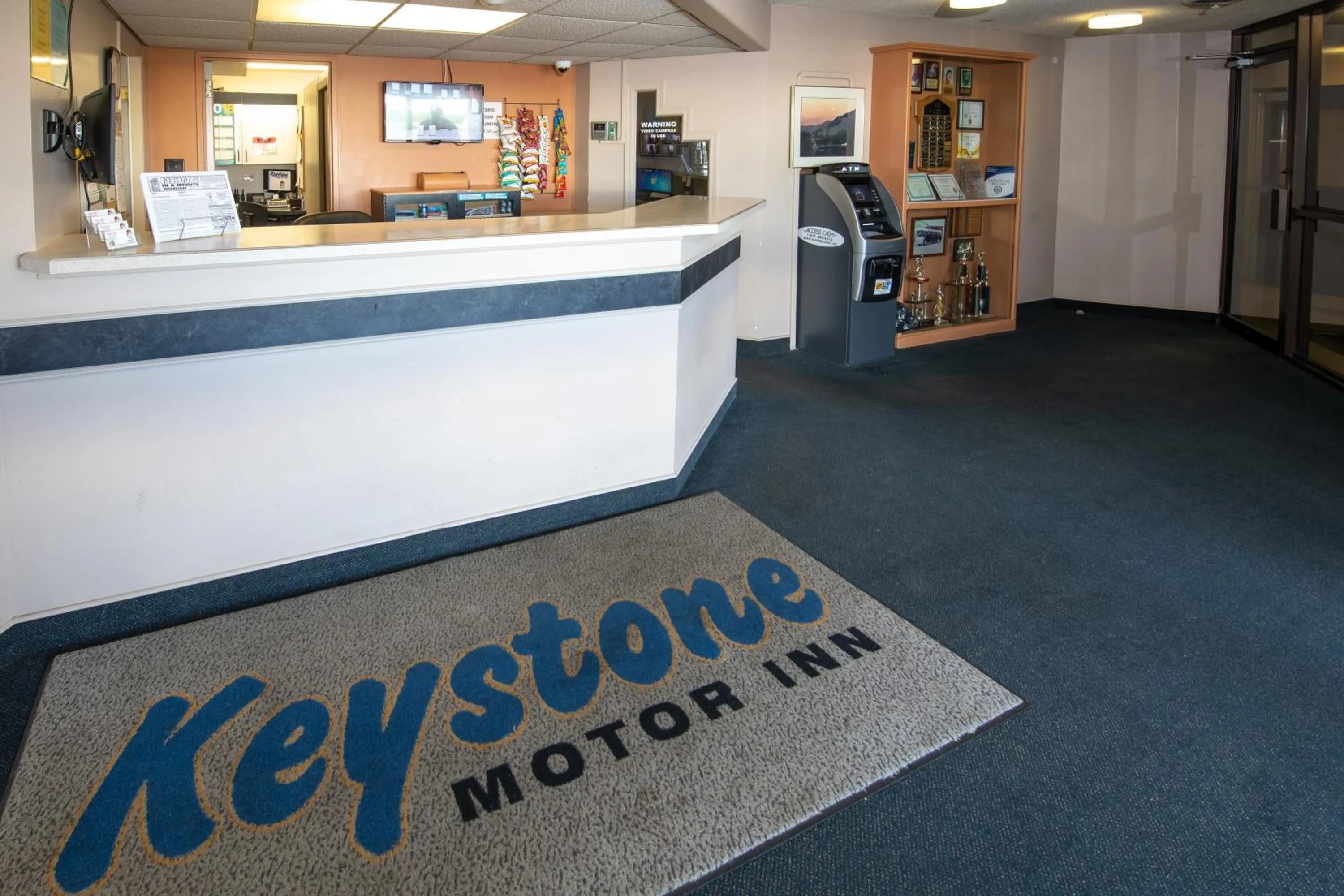 Lobby or reception in Keystone Motor Inn