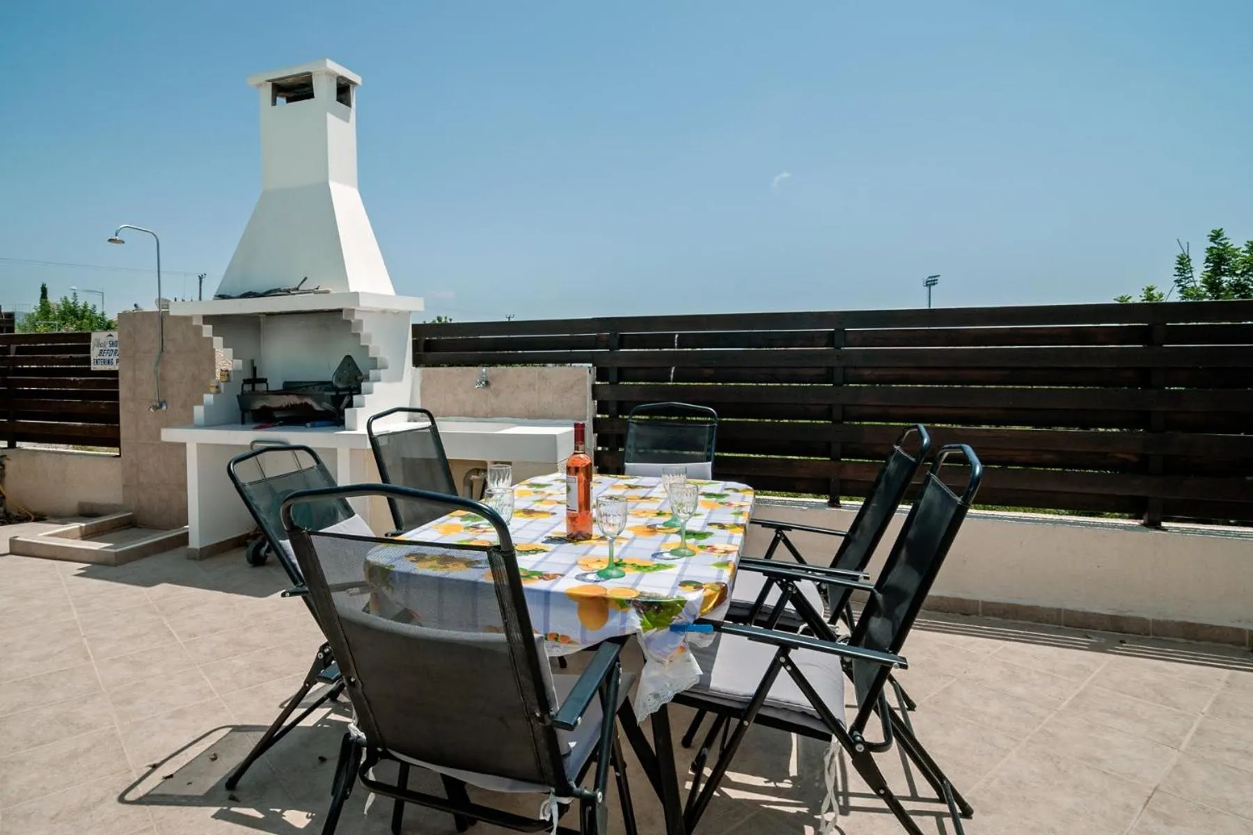 Patio in Villa Puccini: Luxury villa with private pool