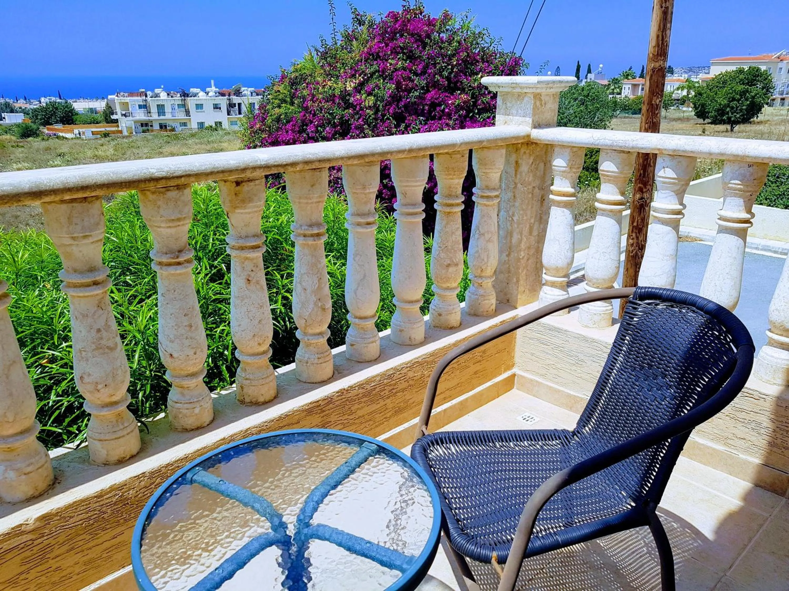 Balcony/Terrace in Villa Puccini: Luxury villa with private pool