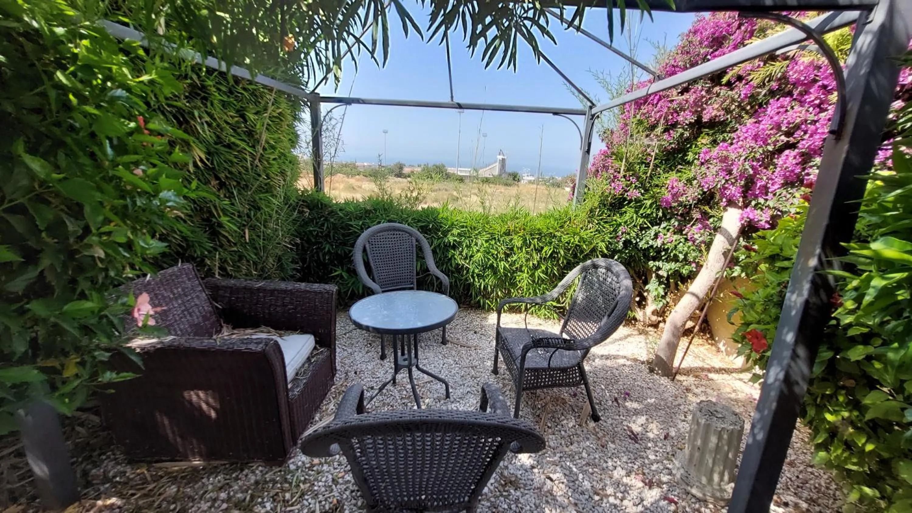 Patio in Villa Puccini: Luxury villa with private pool