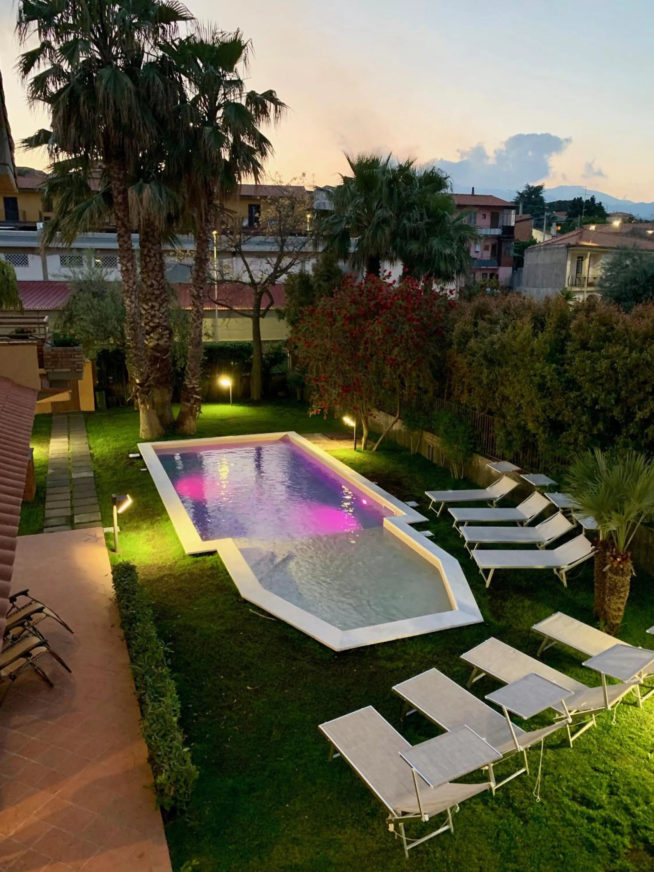 Swimming pool in Etna Villa Alba Chiara