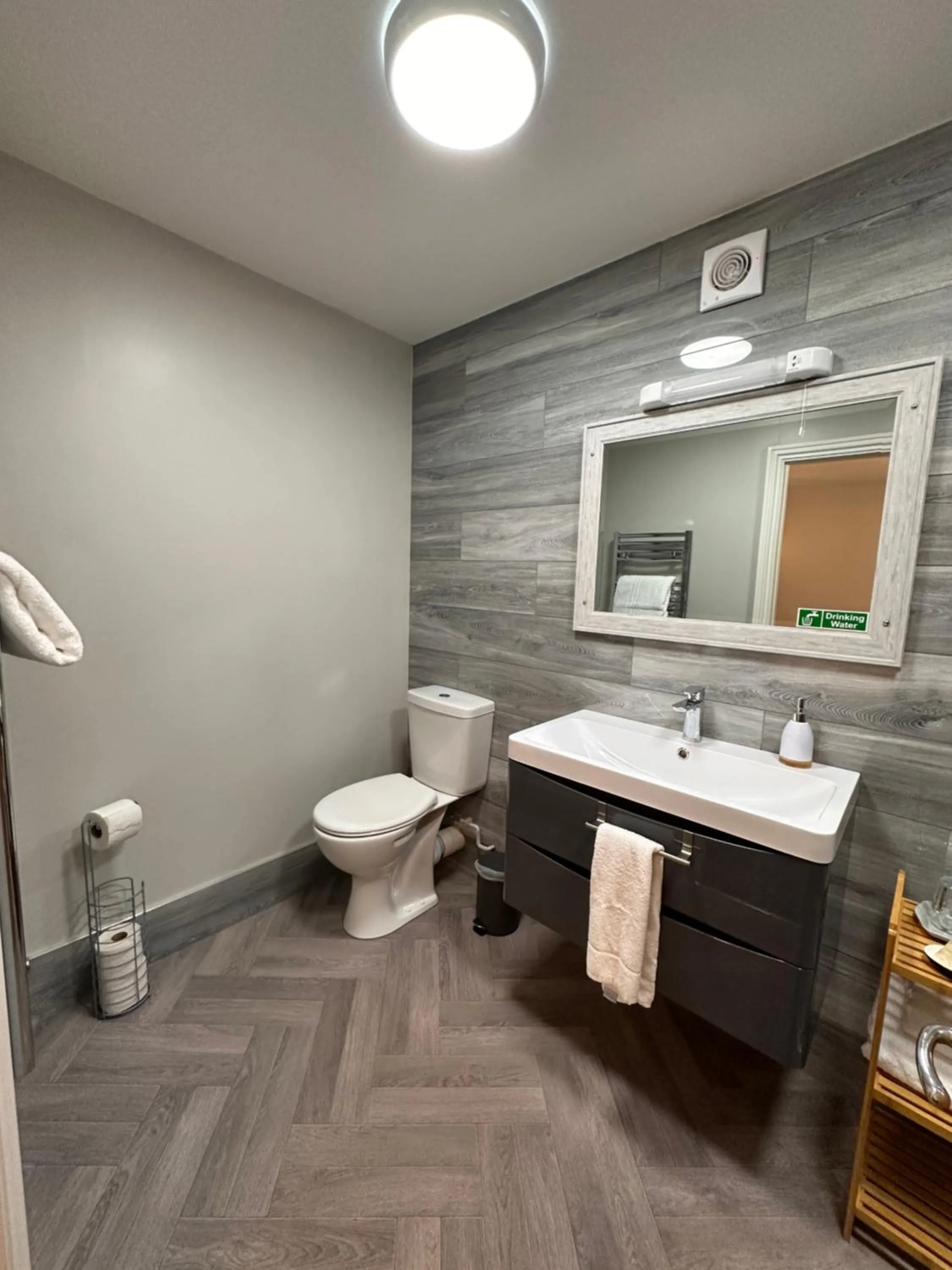 Bathroom in Spilman Hotel