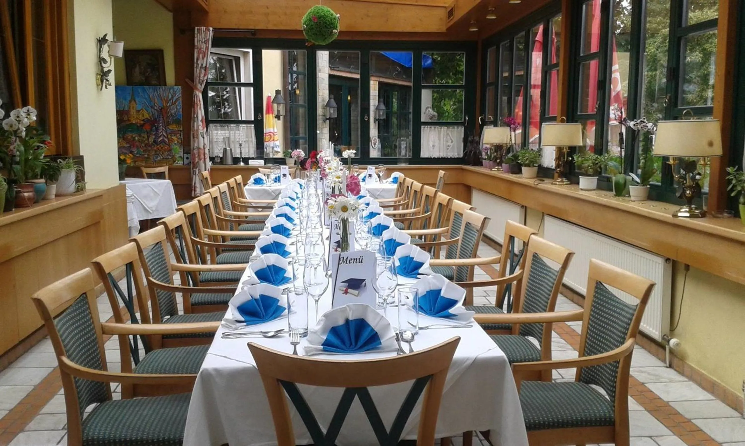 Restaurant/places to eat in Hotel Restaurant - Häuserl im Wald Graz