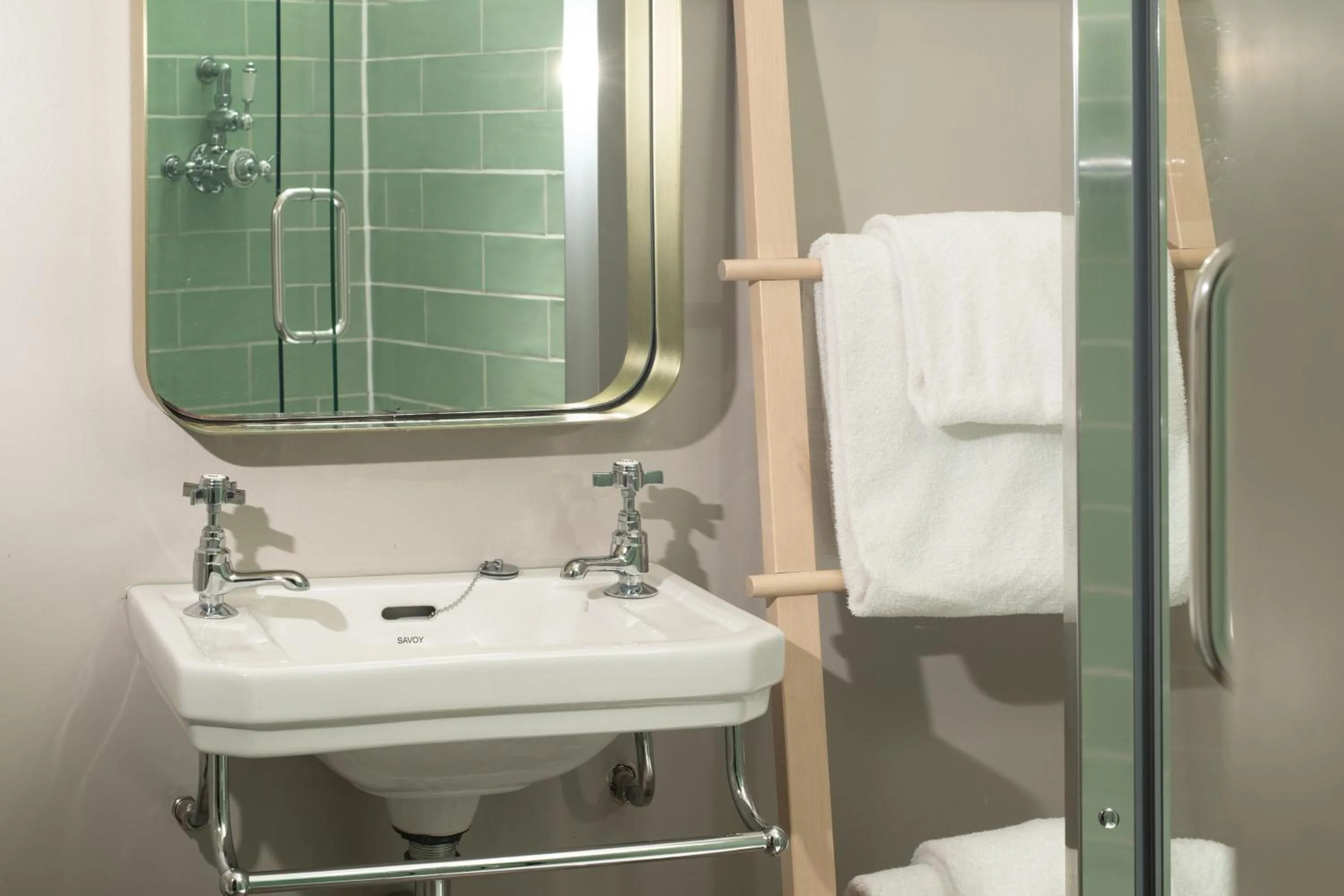 Bathroom in Celentano's Restaurant with Rooms