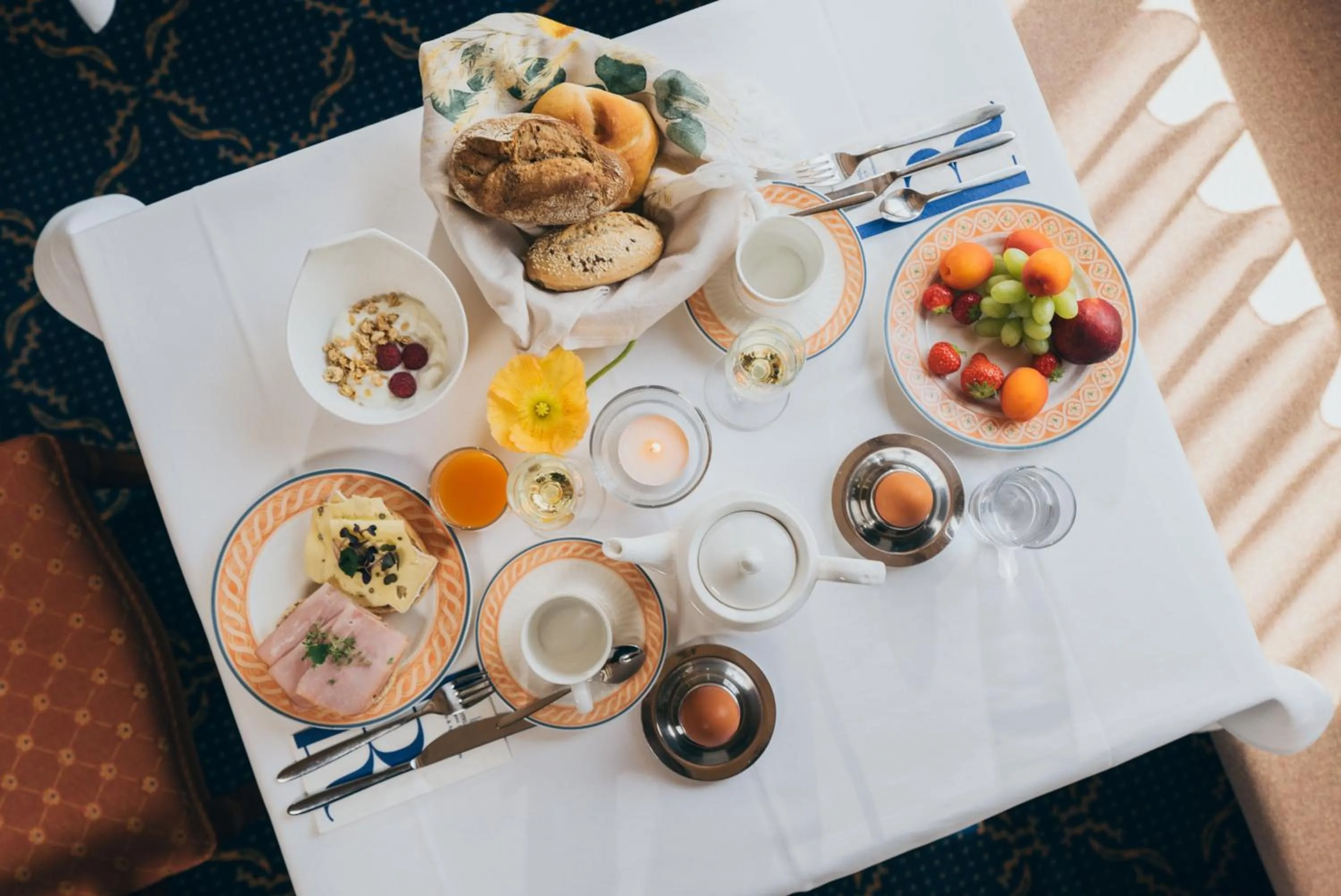 Breakfast in Hotel Reindl Suiten & Appartments
