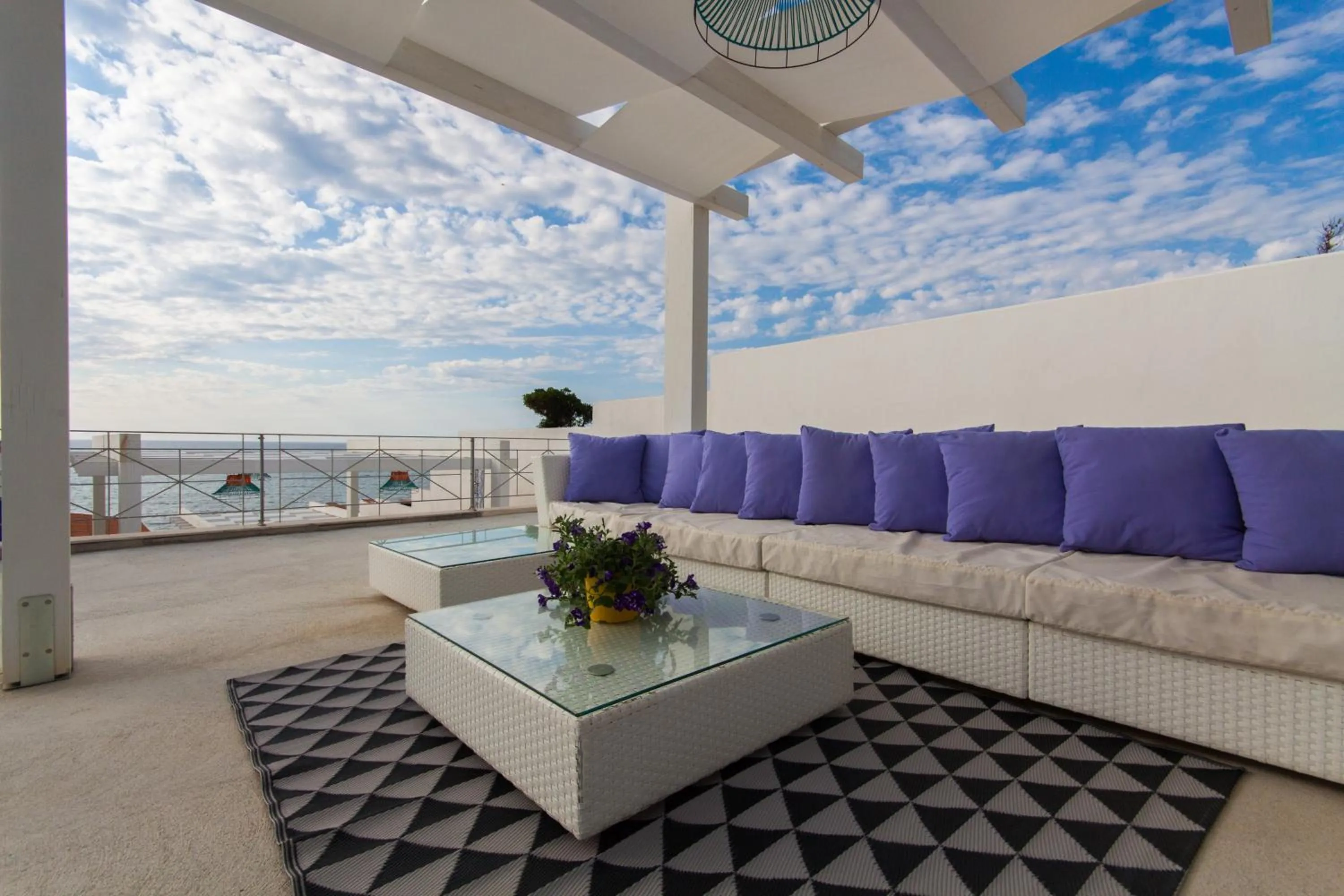 Balcony/Terrace in Marina Beach Resort by Le Dhome Sicily