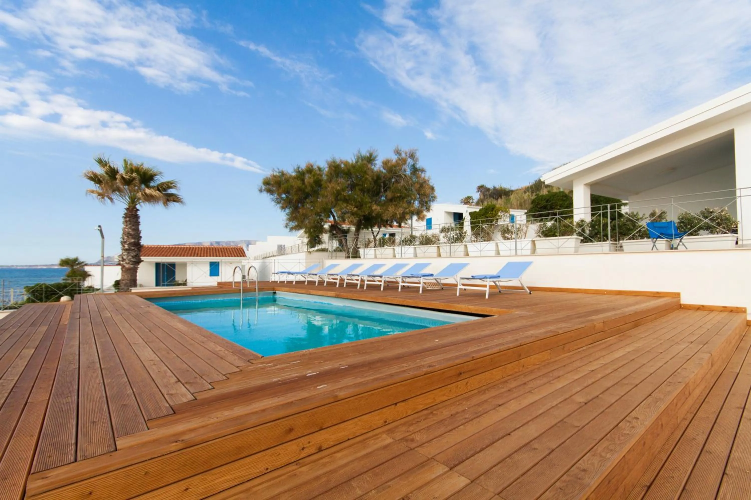 Swimming pool in Marina Beach Resort by Le Dhome Sicily
