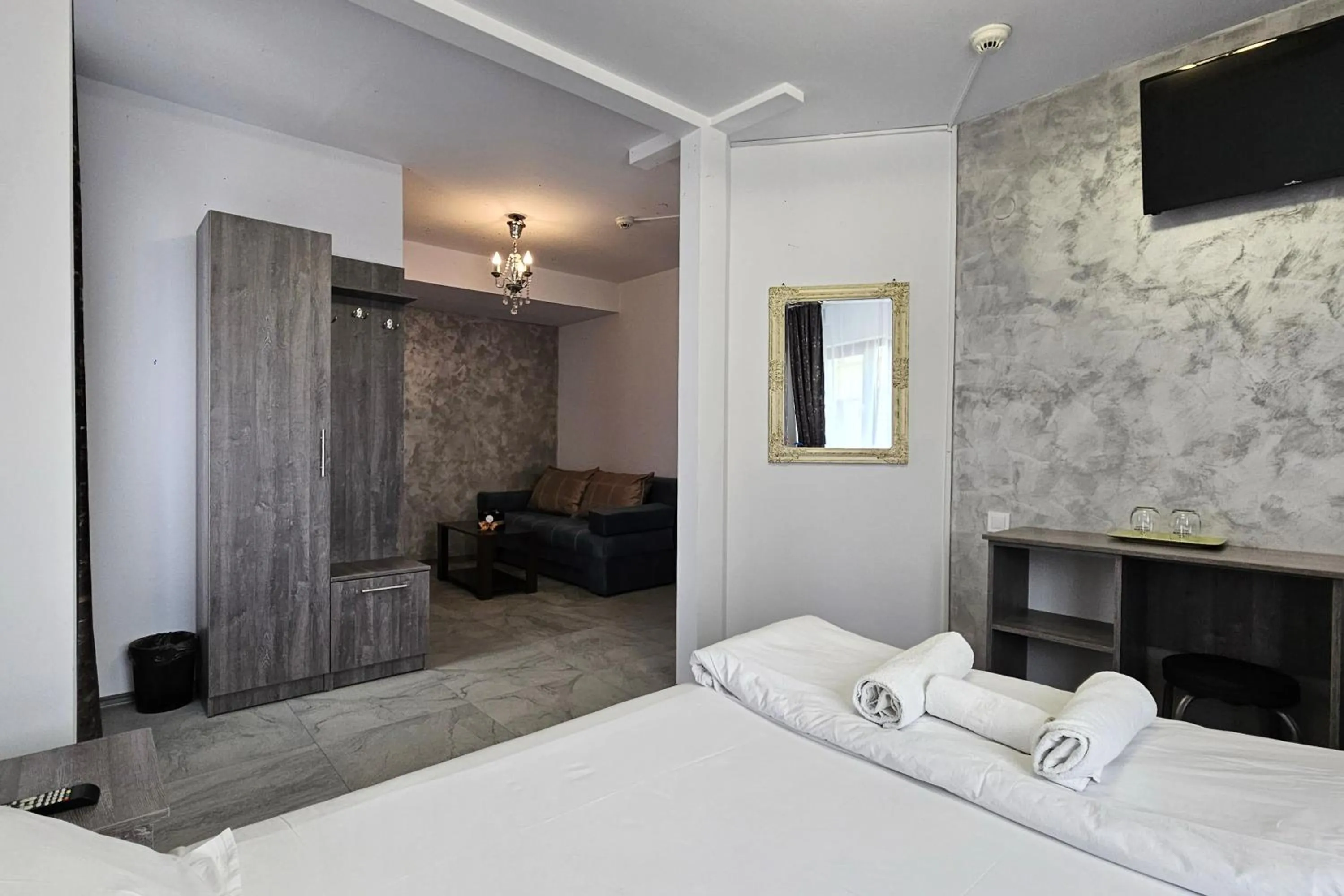 Bed in Flamingo Hotel