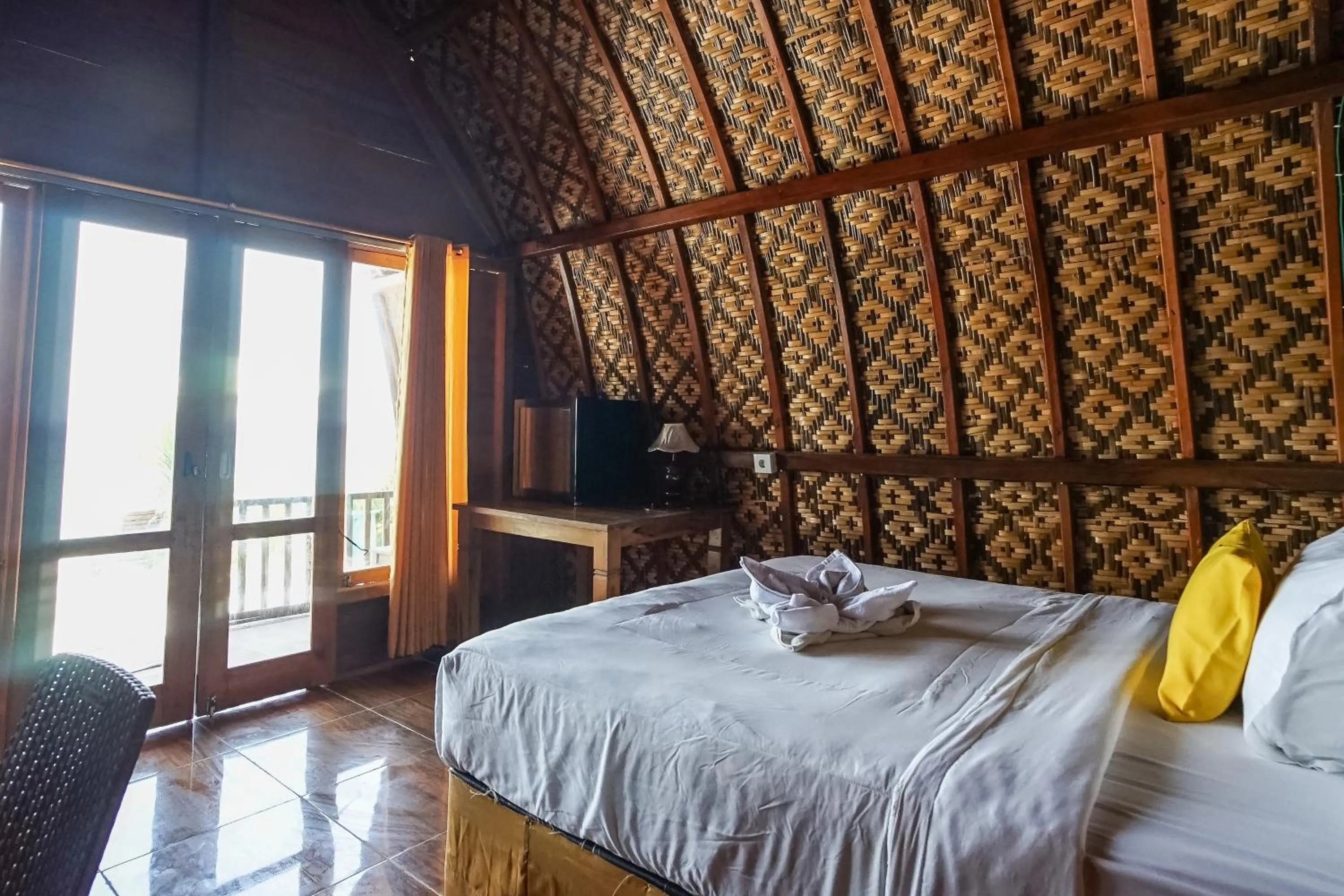 Bedroom, Bed in Road Beach Homestay