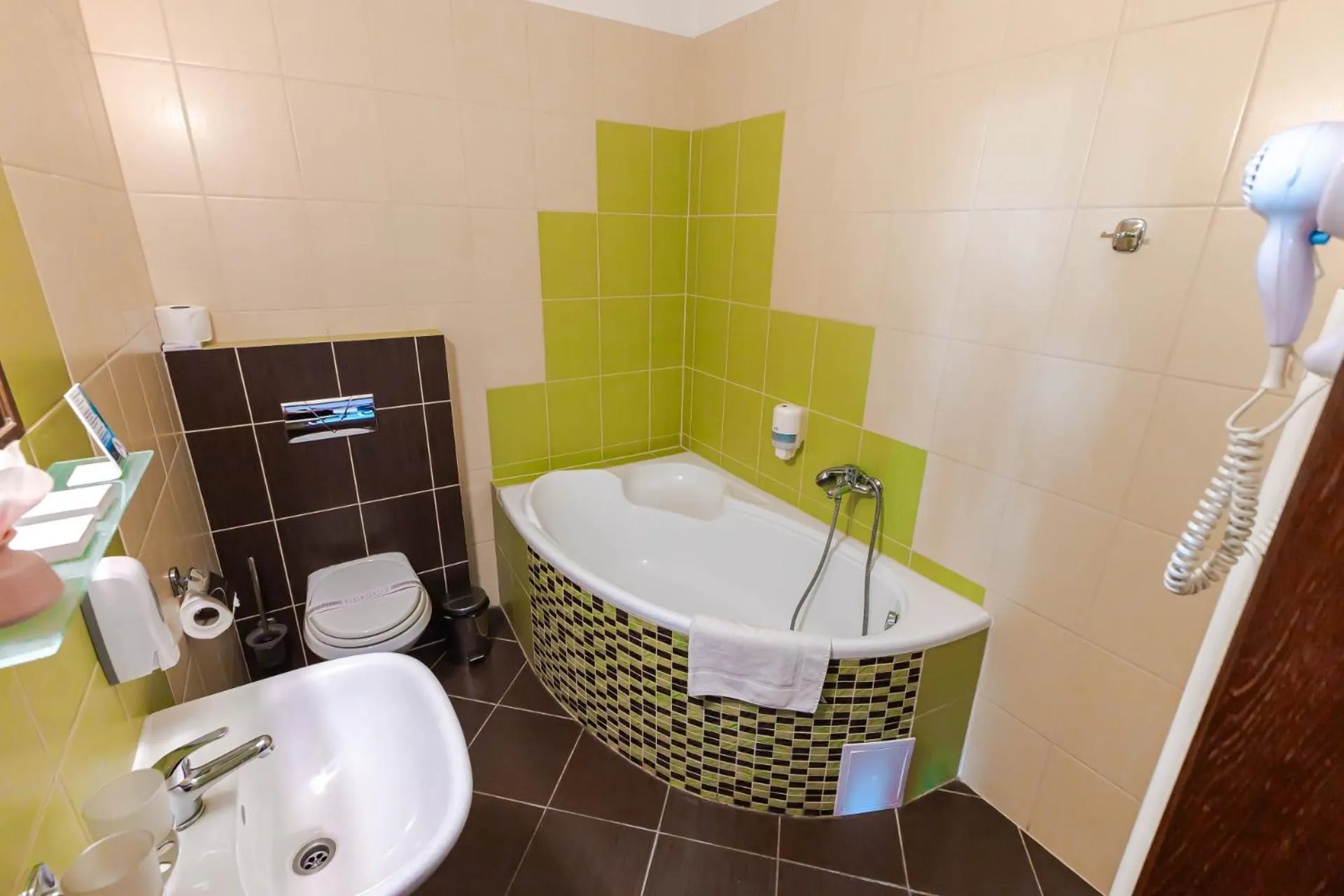 Bathroom in Hotel Avalanche