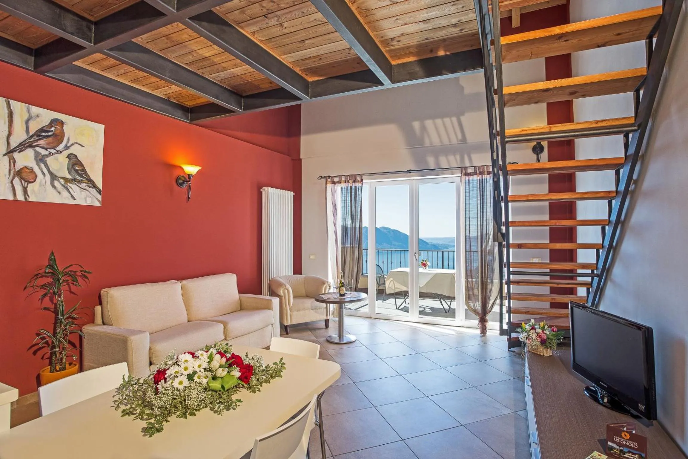 Living room in Residence Usignolo