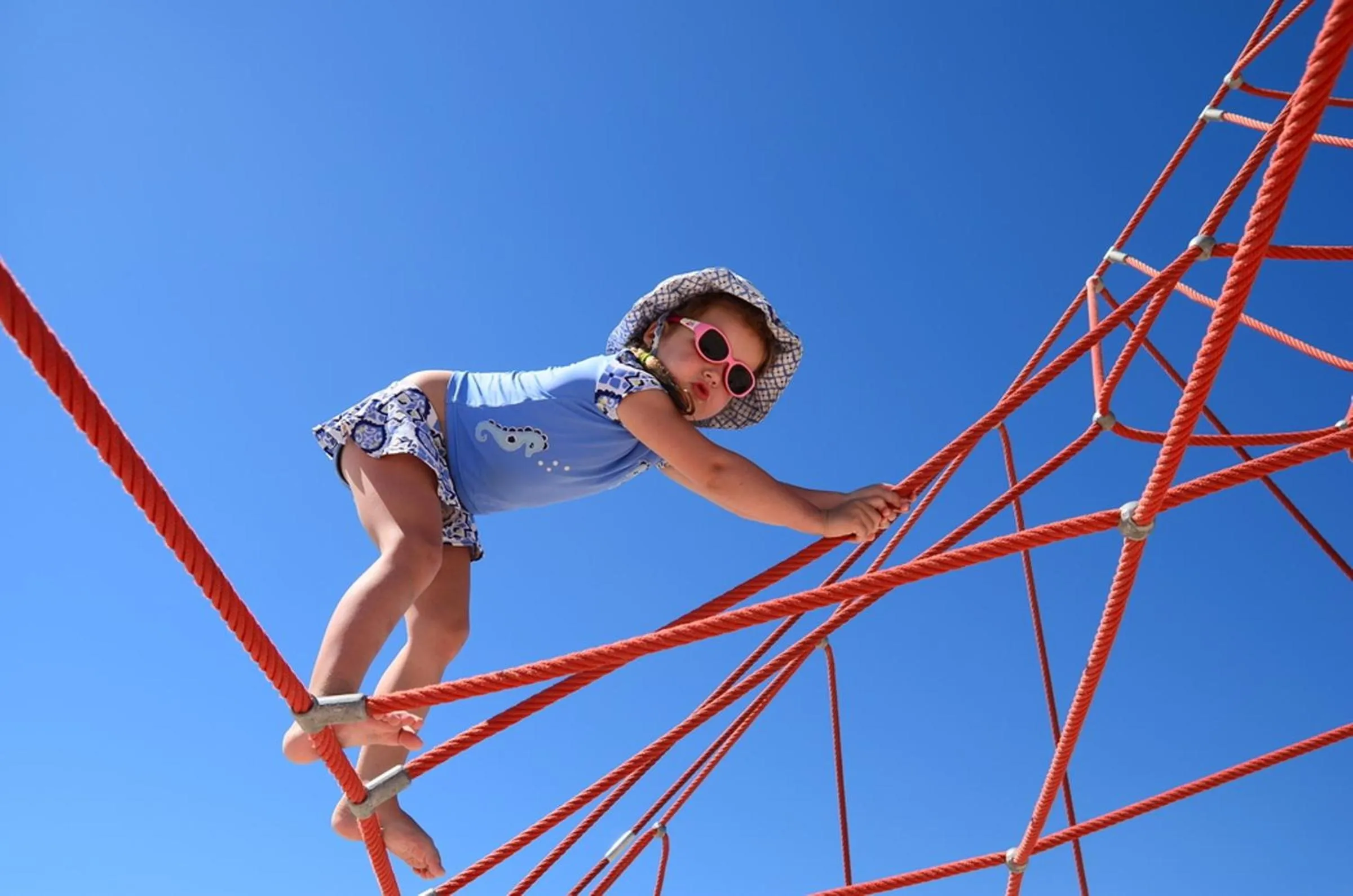 Children play ground in Village de Gites le Colombier