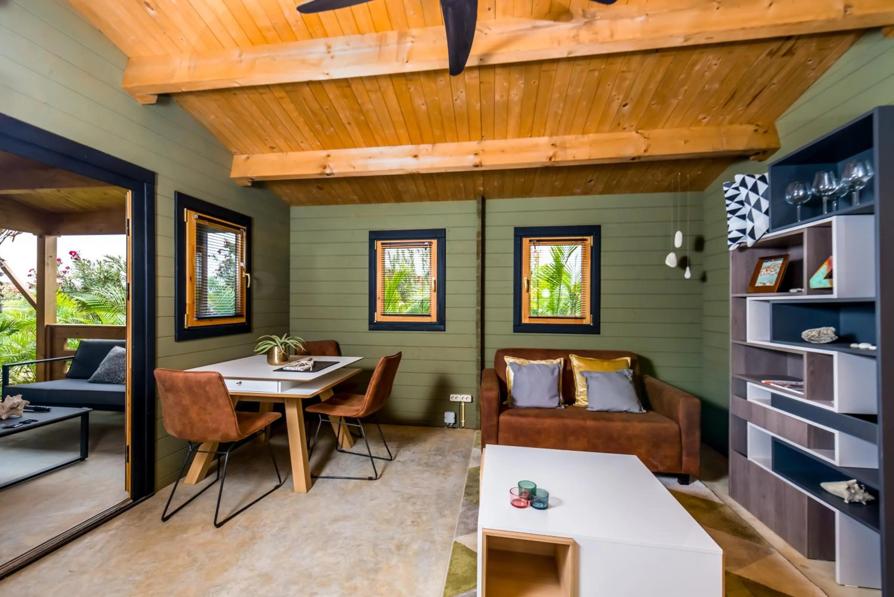 Dining Area in Bonaire Boutique Resort
