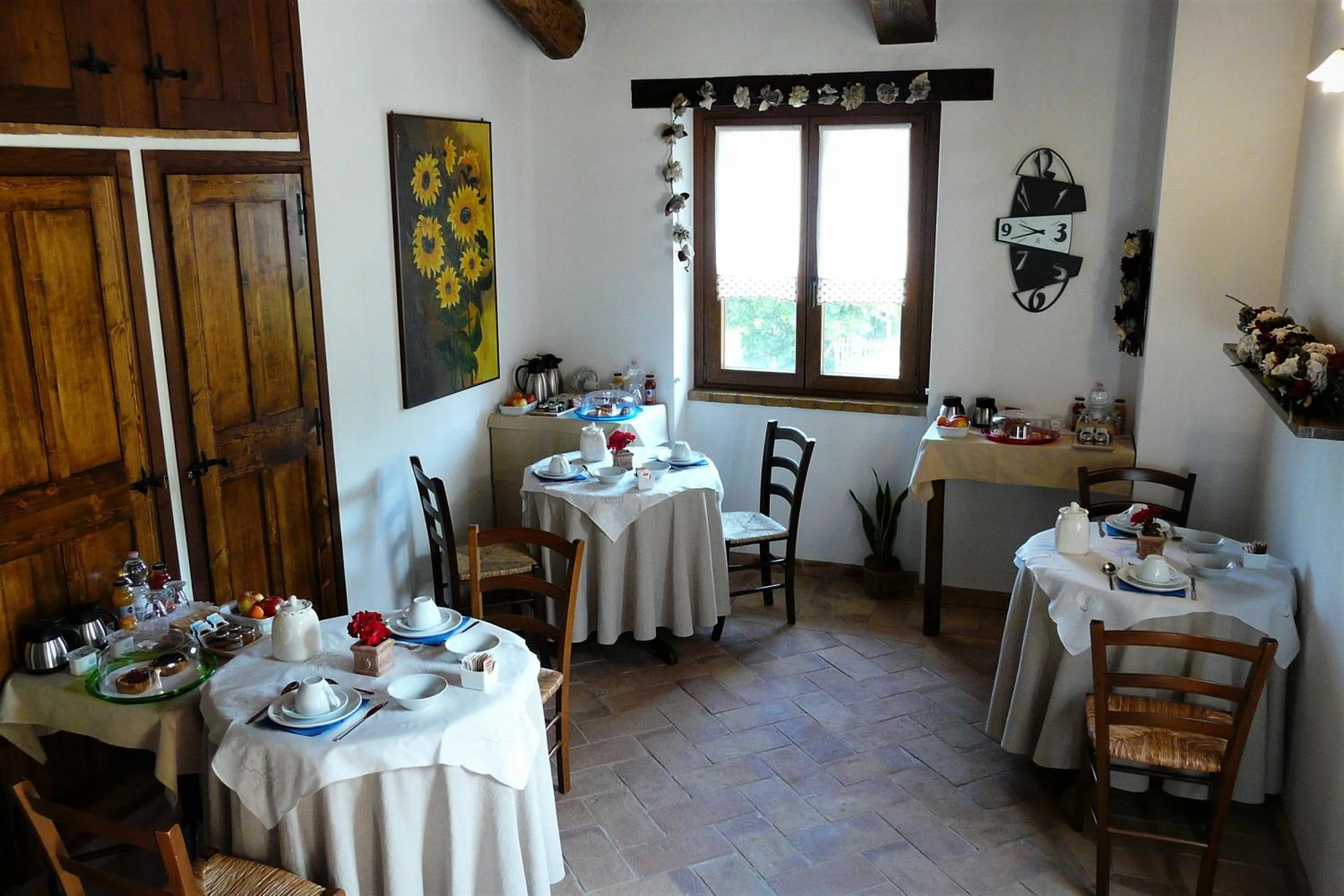 Food and drinks in Casale Le Orme