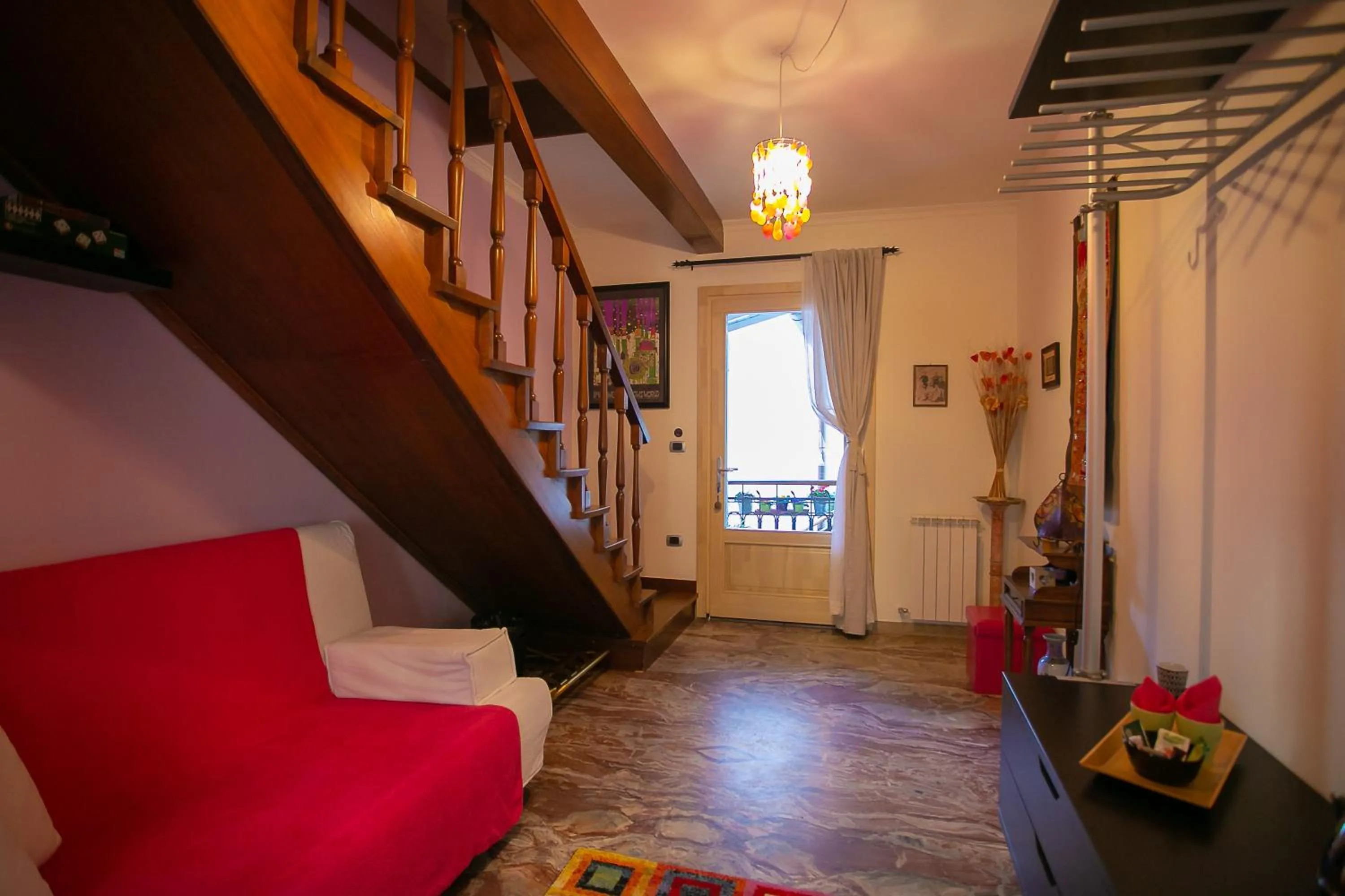 Living room in B&B La Corte