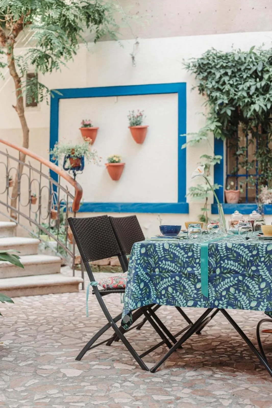 Garden in B&B La Corte