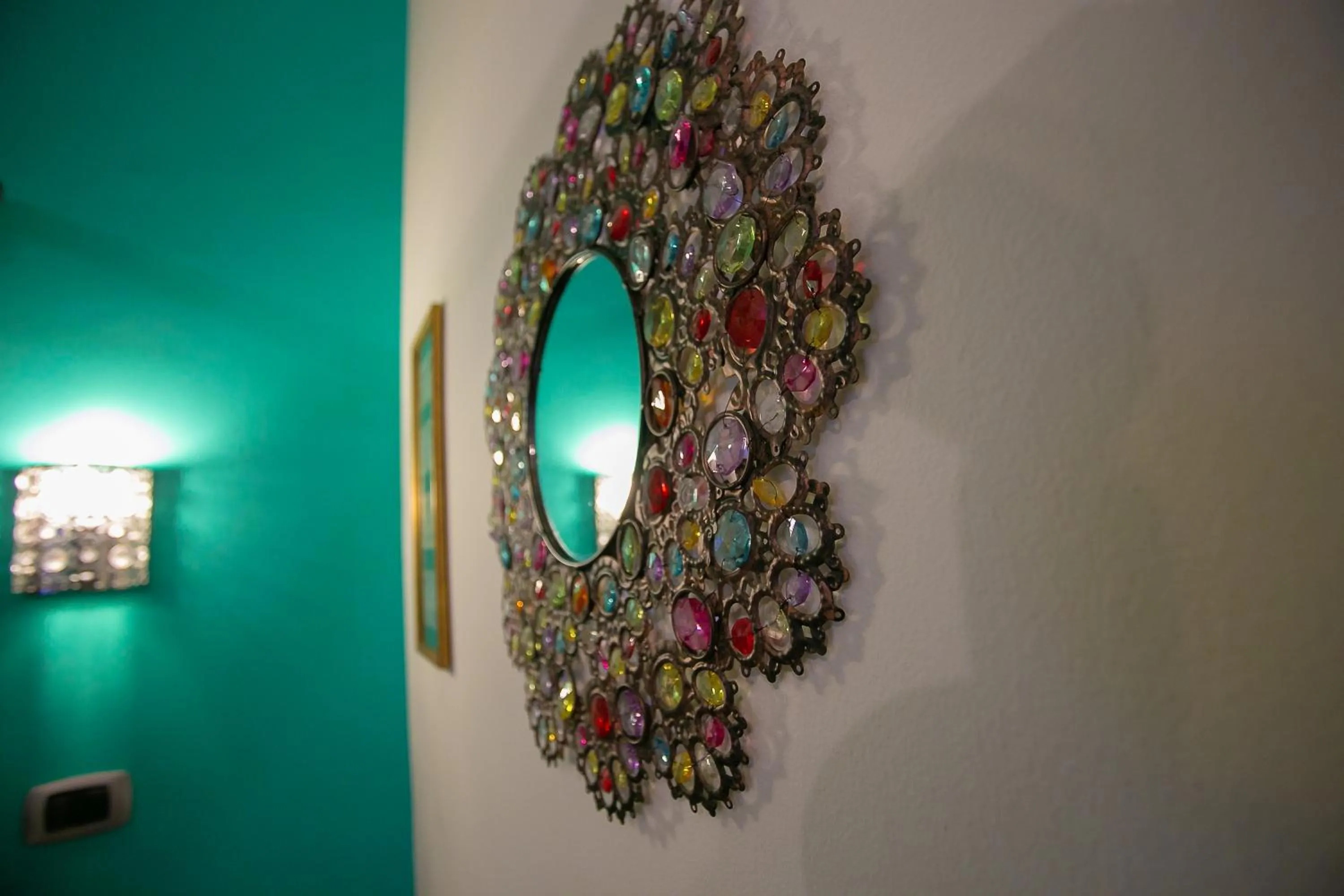 Decorative detail in B&B La Corte