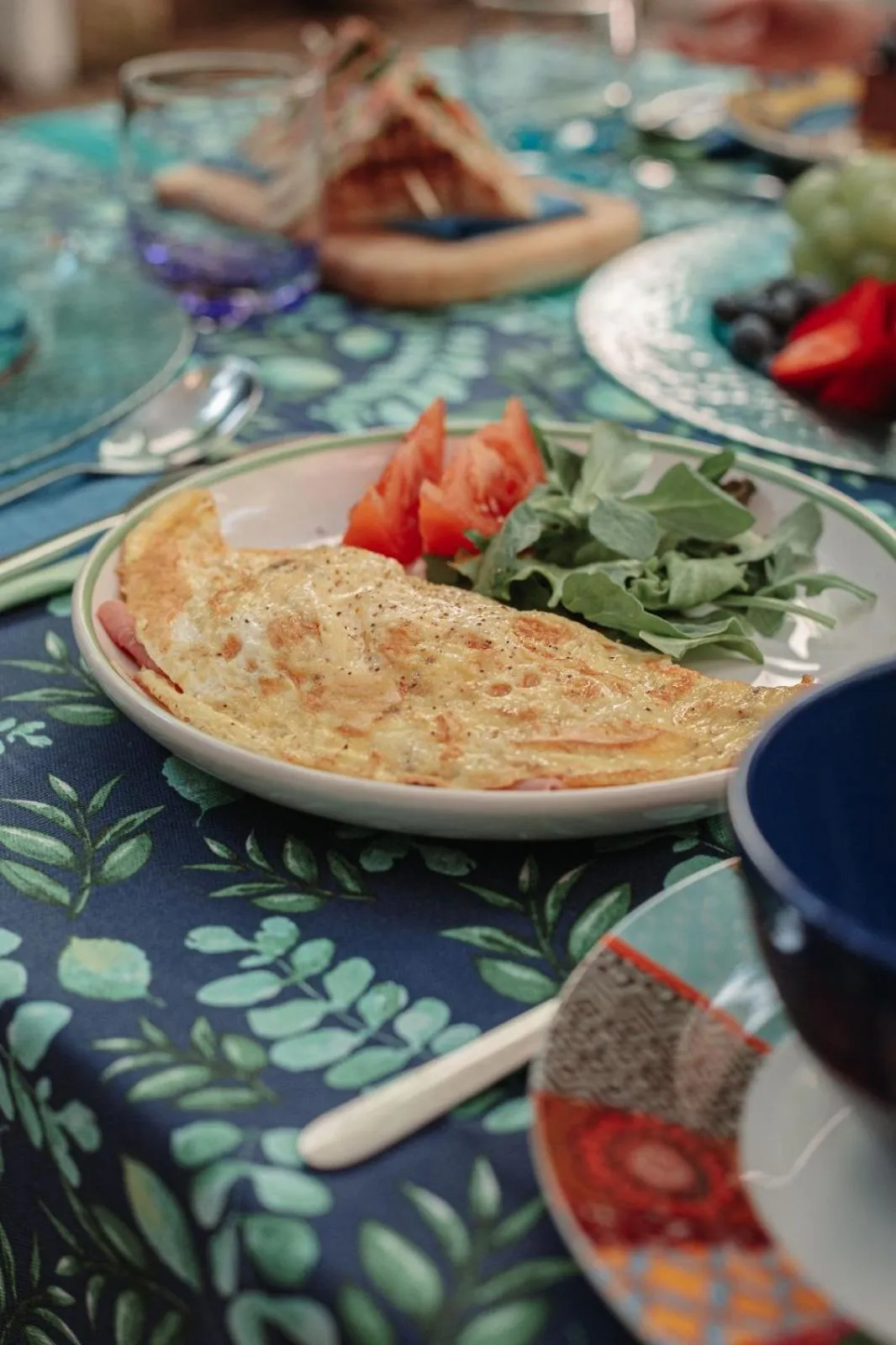 Garden in B&B La Corte