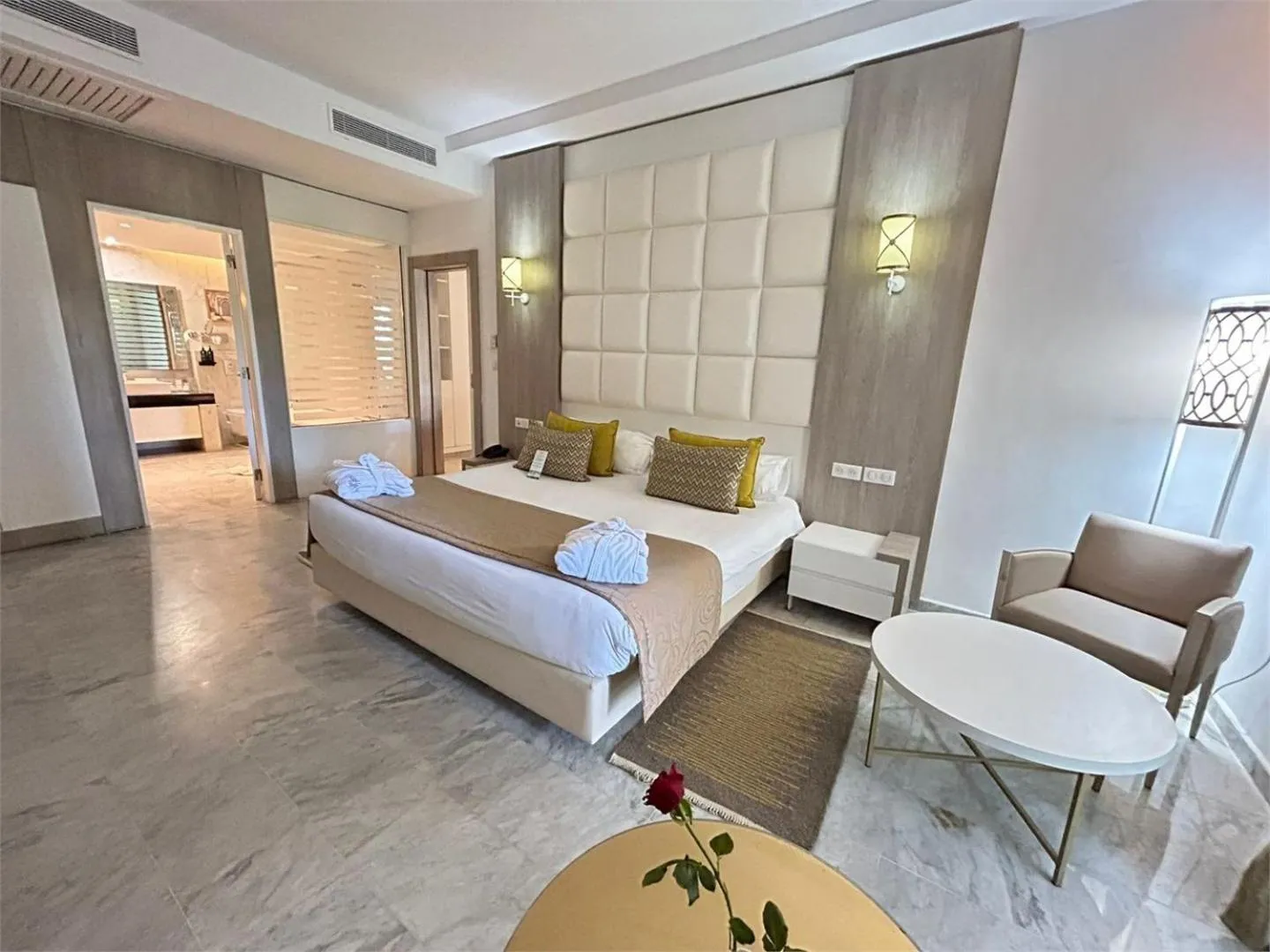 Bed in Marhaba Palace