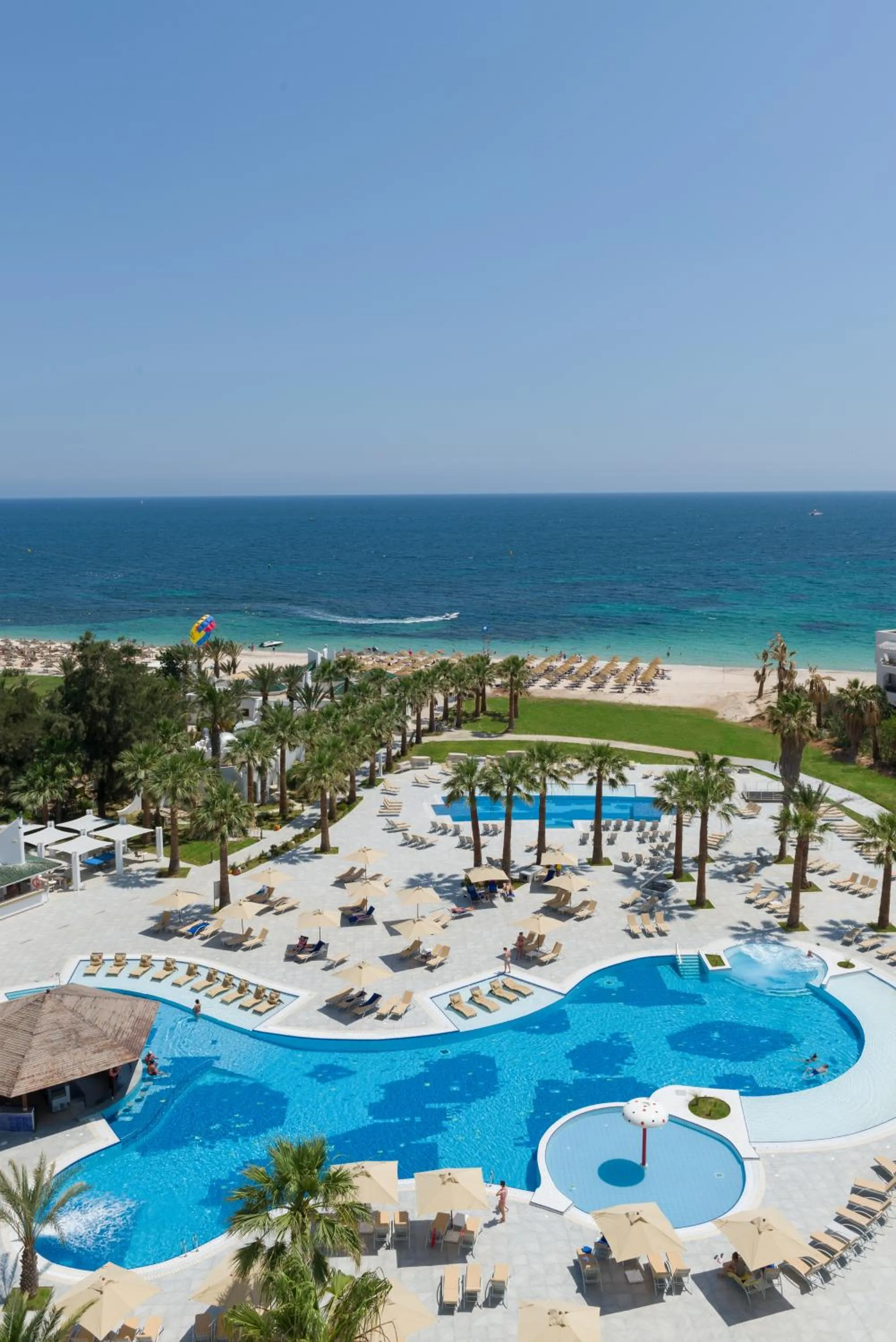 Pool view in Marhaba Palace