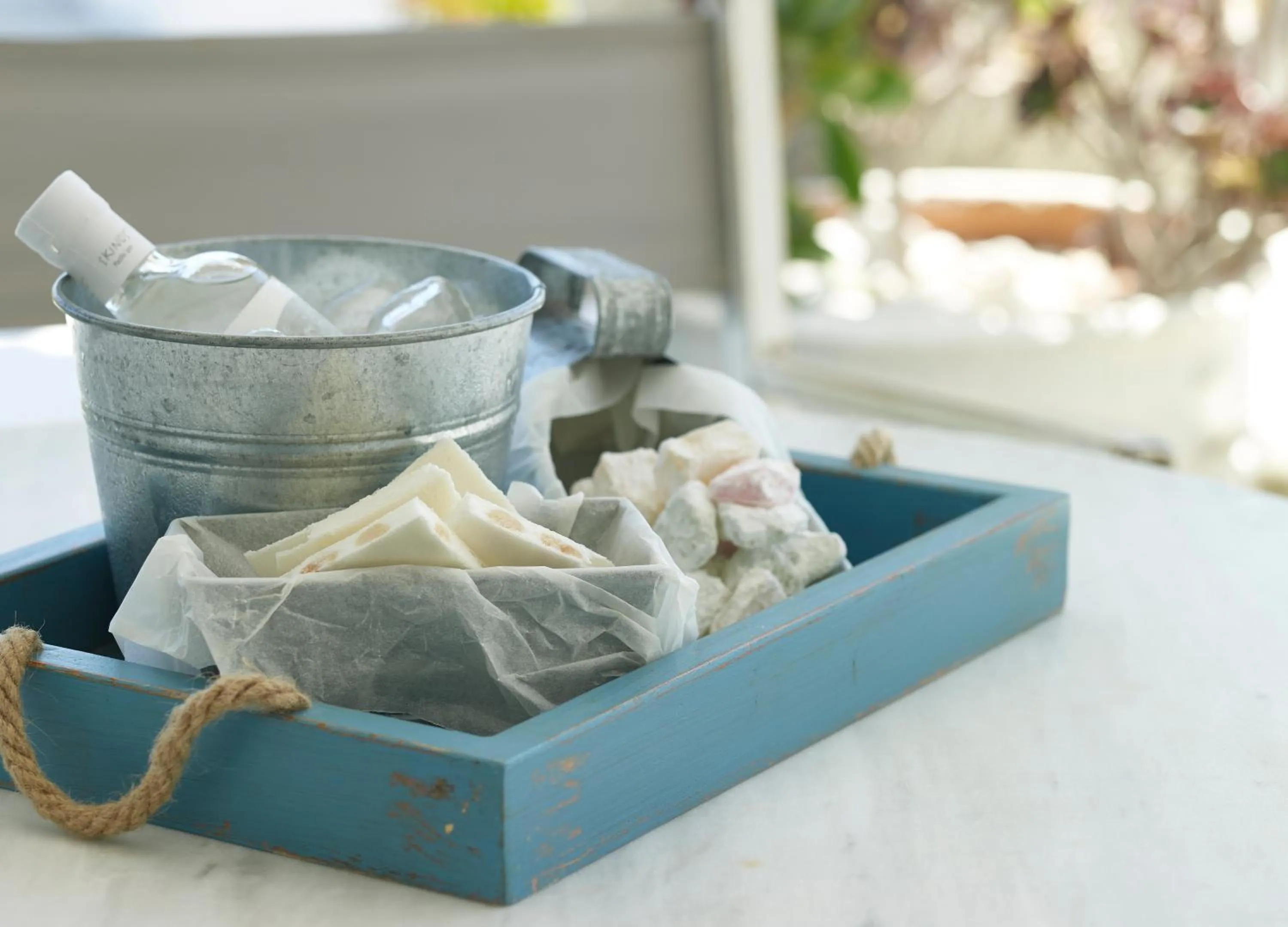 Food and drinks in Kallos of Mykonos - previous Leonis Summer Houses